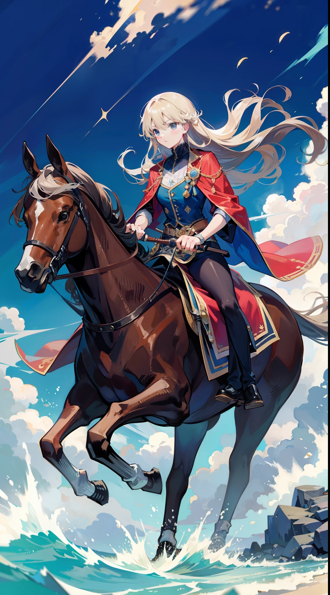 Royal Knights,Hakuba,saddle,cavalier,Riding on horseback