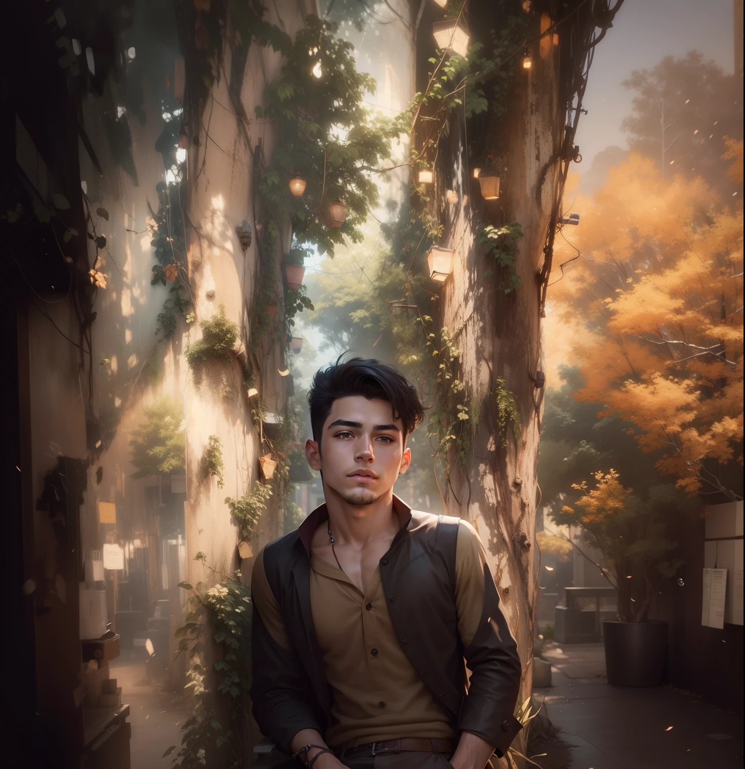 Change background handsome boy realistic face 8k ultra resulation