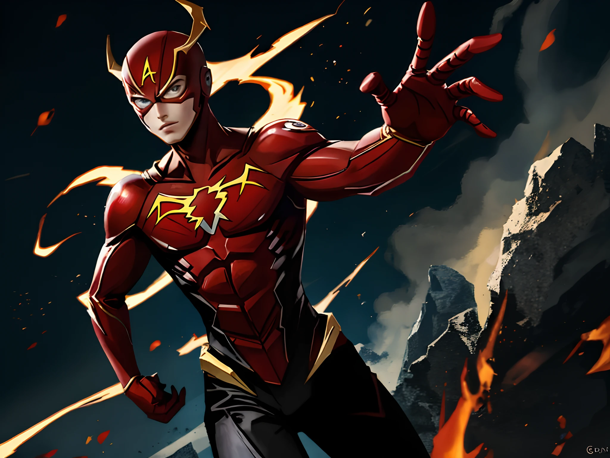 Grant gustin como homem aranha