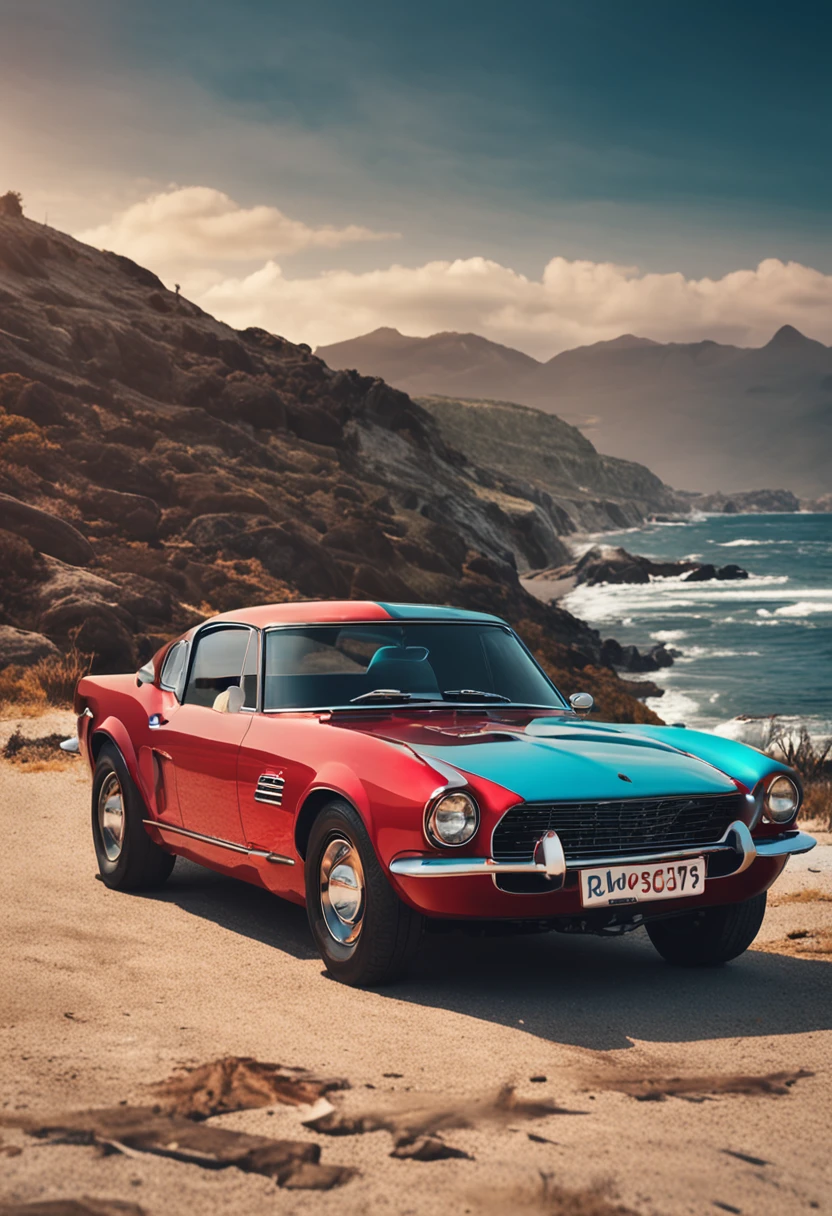 Generate a car without a logo