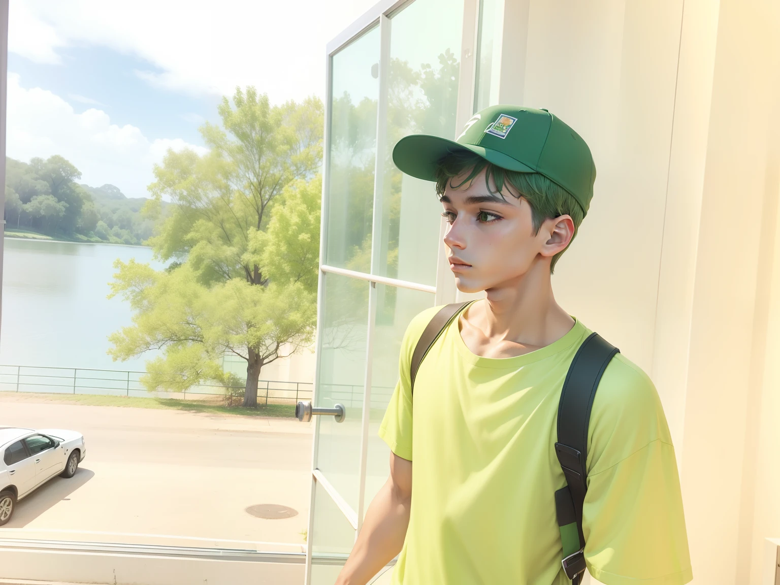 Green boy