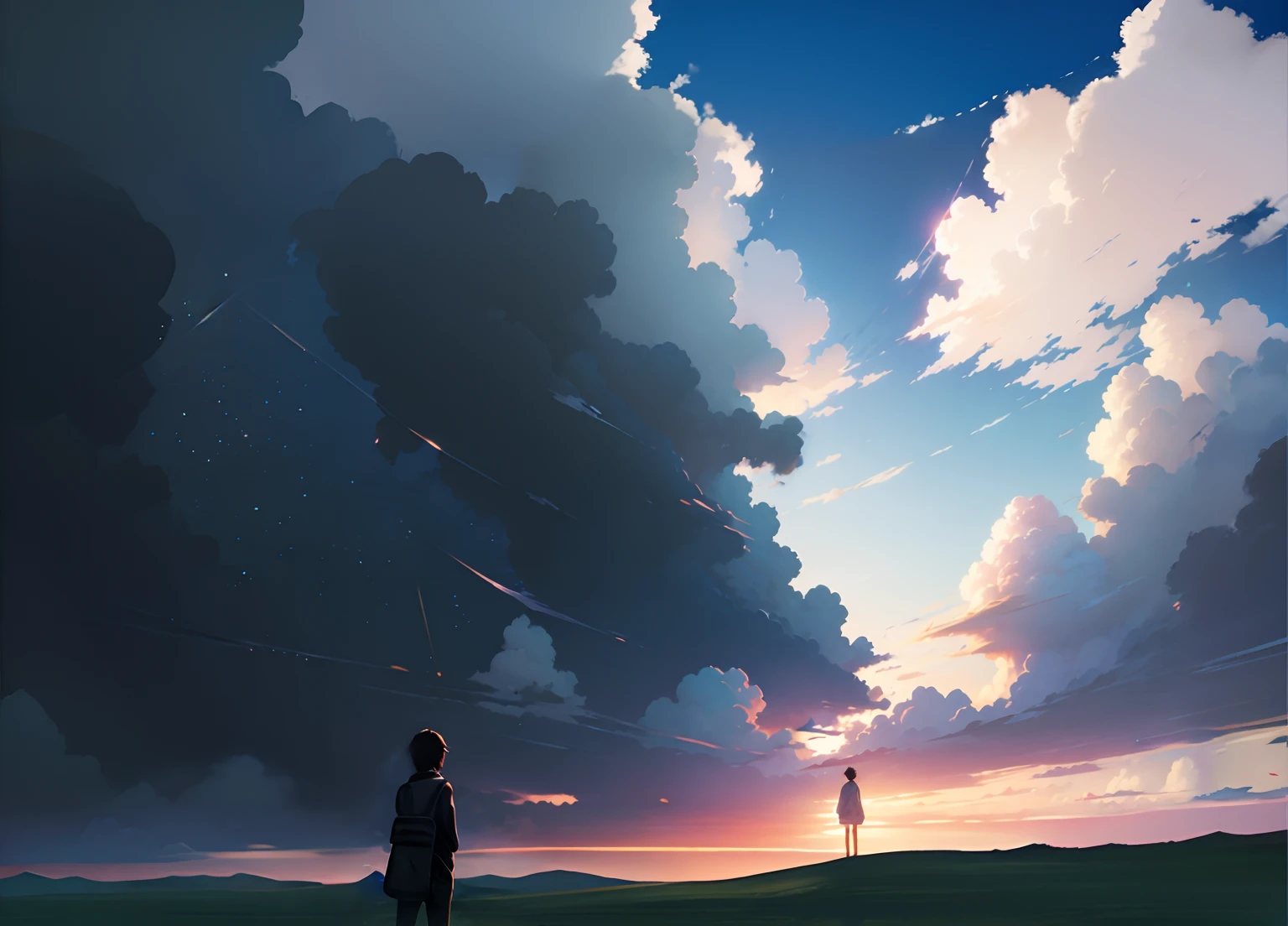 Libido boy,Back,Makoto Shinkai Art