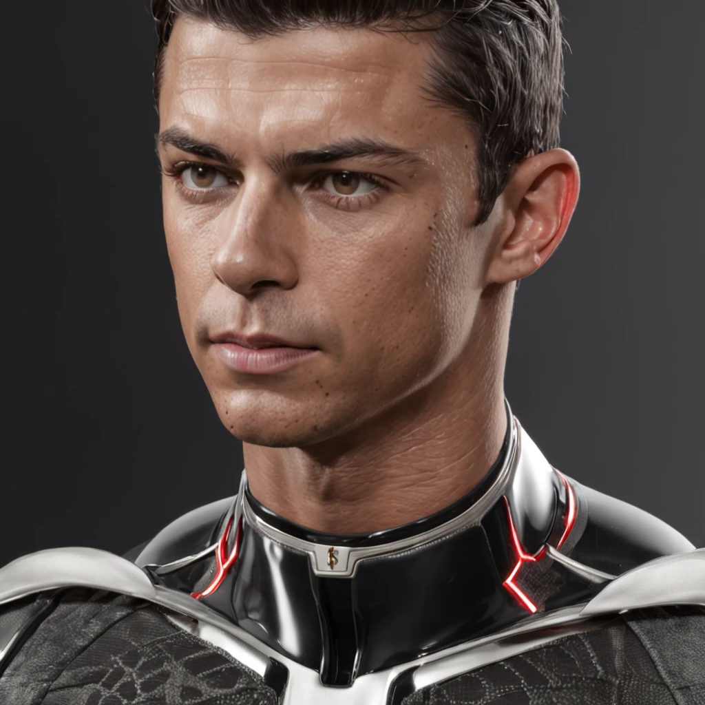 Retrato do cristiano ronaldo vestindo um terno baseado no homem-aranha, Exquisite fan art, altamente detalhada, estilo aranha verso, cristiano ronaldo como Homem-Aranha