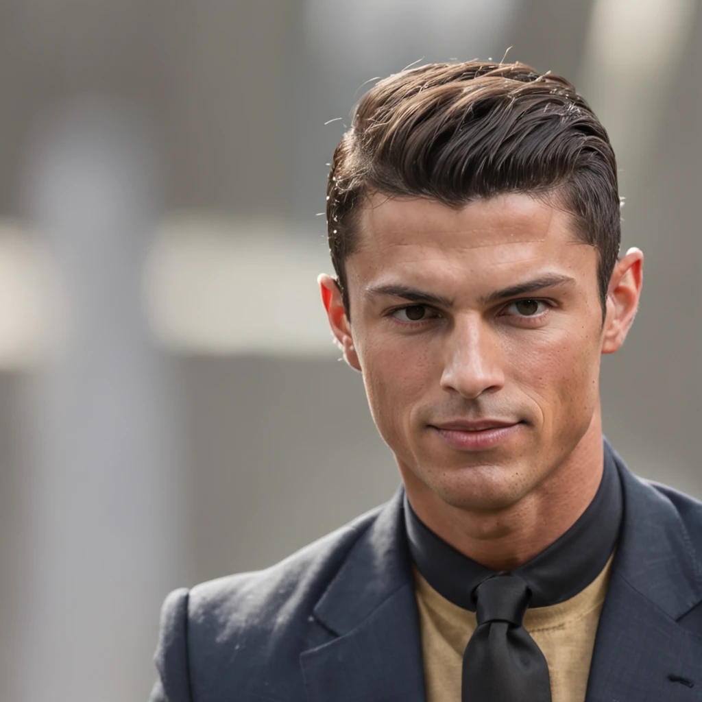 Retrato do cristiano ronaldo vestindo um terno baseado no homem-aranha, Exquisite fan art, altamente detalhada, estilo aranha verso, cristiano ronaldo como Homem-Aranha