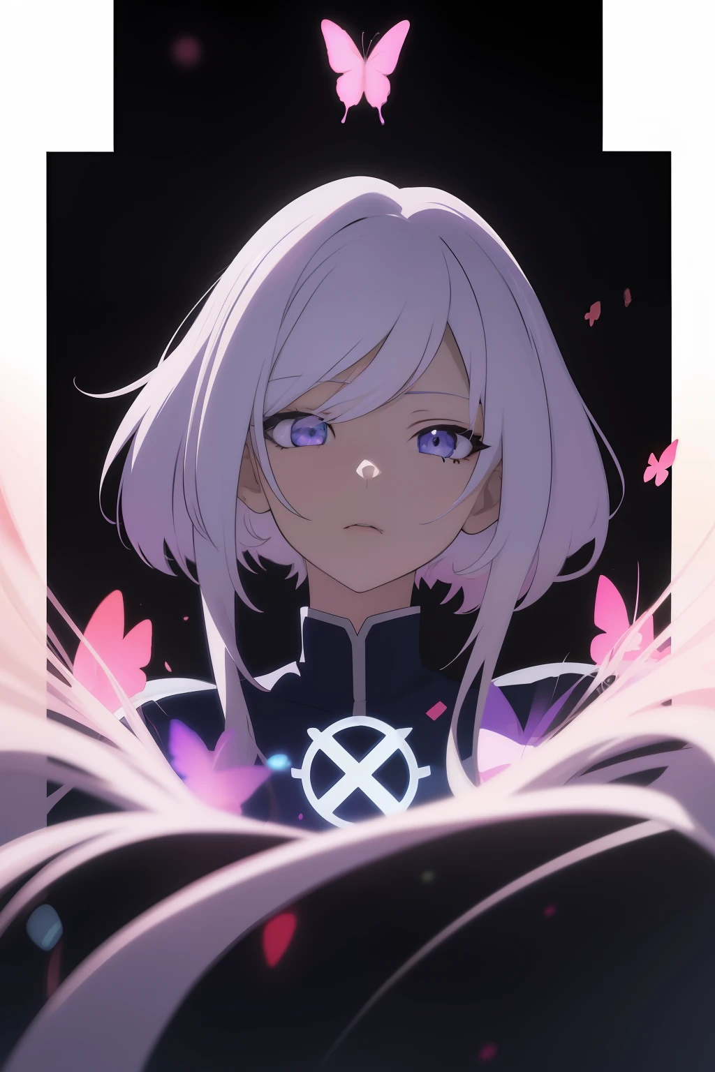 Anime girl with butterfly hair and white hair in the sky,Anime girl with butterfly hair and white hair in the sky,Close-up of a man dressed in white and purple, 2 d anime style, Stylized anime, highly detailed character, live2d virtual youtuber model, Anime Stylization, anime highly detailed, render of a cute 3d anime girl, Anime style. 8K, render of april, close up character, 2D anime girl, Casual pose, cute character,Anime girl with white hair, Blue eyes, Pink ears, anime styled 3d, Stylized anime, Anime style. 8K, Detailed anime soft face, Anime Stylization, render of a cute 3d anime girl, live2d virtual youtuber model, anime highly detailed, close up character, highly detailed character, 4 k octan render, anime style hyper detailed, Fantasy art style, Anime fantasy illustration, Anime fantasy artwork, Guviz-style artwork, anime girl with cosmic hair, a beautiful anime portrait, ! Dream Artgerm, Detailed digital anime art, Stunning anime face portrait, portrait anime space cadet girl, rossdraws portrait, Digital anime illustration,Ultimate fantasy ,butterflys ,Fantasy art style, Anime fantasy illustration, Anime fantasy artwork, Guviz-style artwork, anime girl with cosmic hair, a beautiful anime portrait, ! Dream Artgerm, Detailed digital anime art, Stunning anime face portrait, portrait anime space cadet girl, rossdraws portrait, Digital anime illustration,Ultimate fantasy