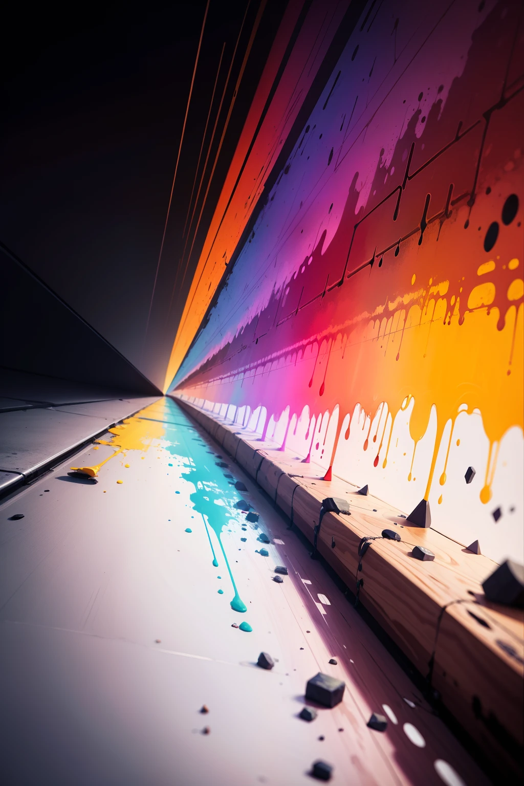 between strokes and colors