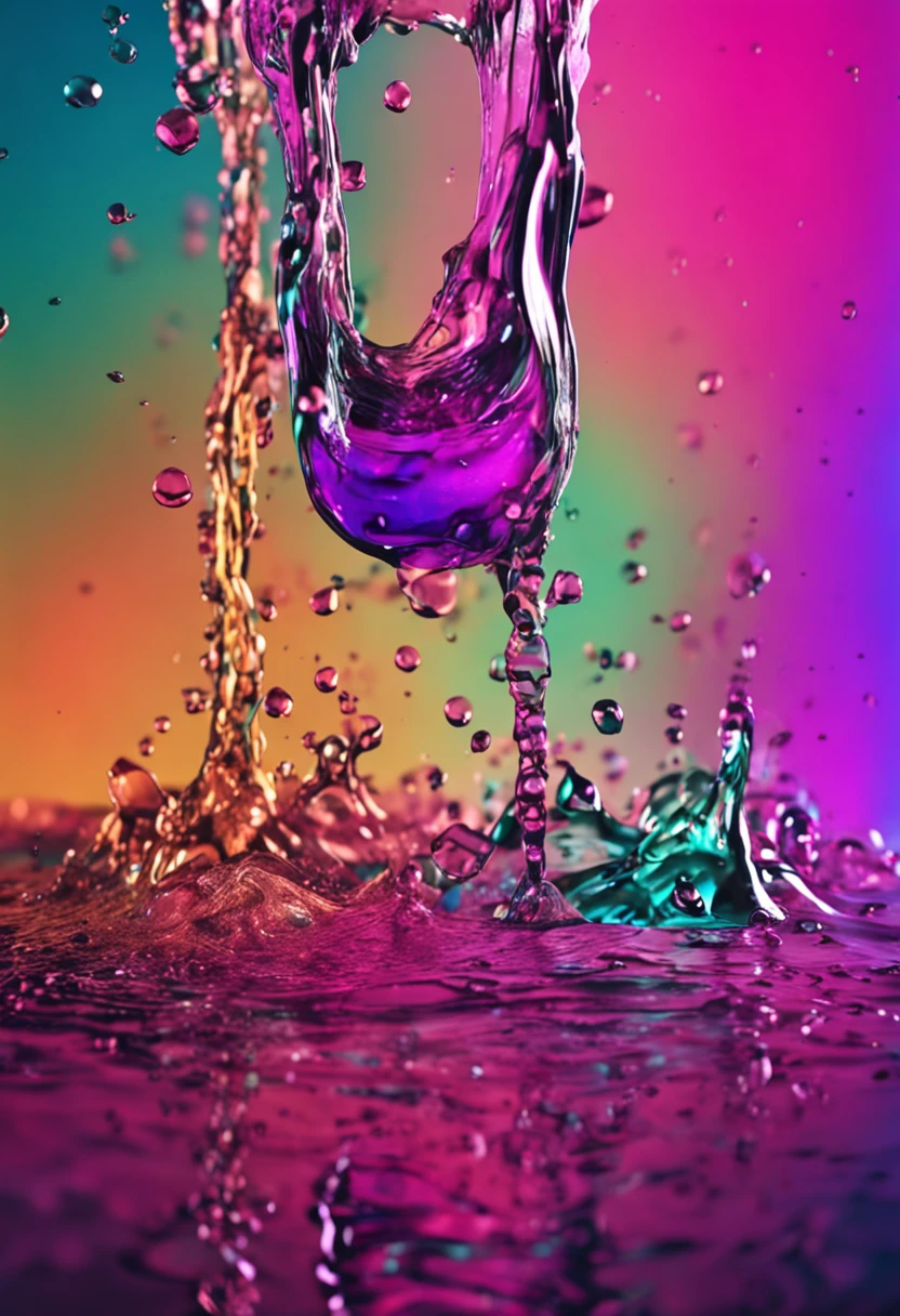 masterpiece, (Countless dripping drops), (slow motion), Sateen, water dripping