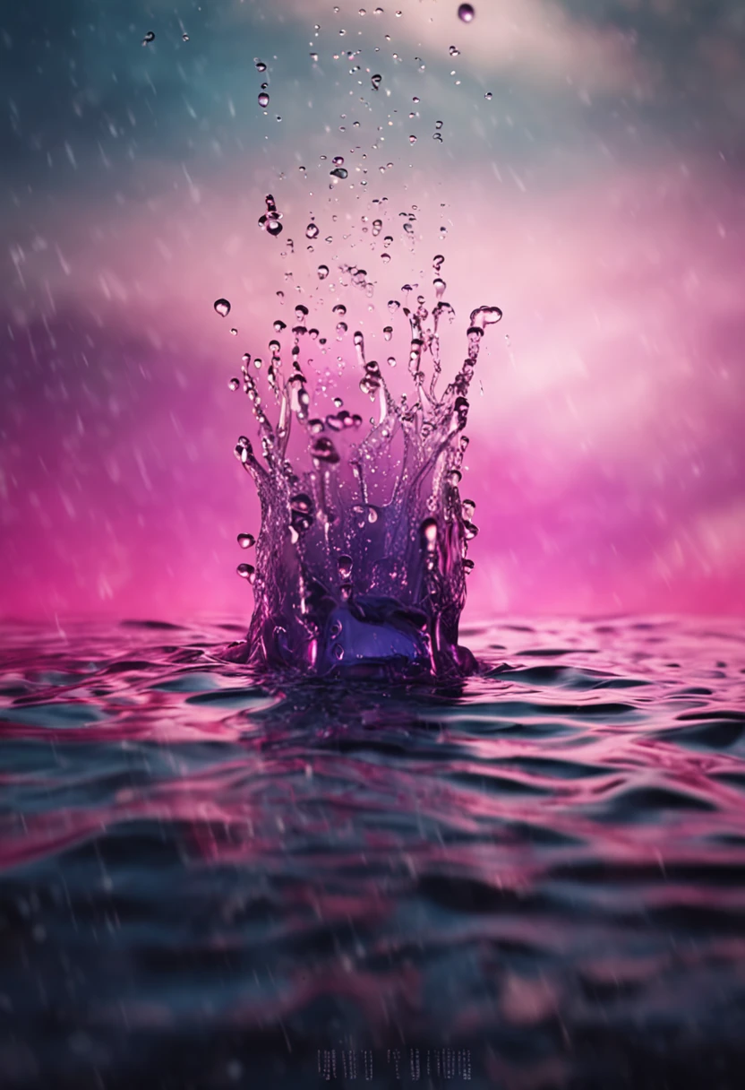 masterpiece, (Countless dripping drops), (slow motion), Sateen, water dripping