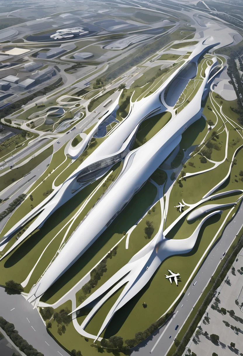 https://www.seaart.ai/Malluma aerial view of a large airport with a lot of planes, no futuro telhado do aeroporto, Directed by: Zha Shibiao, aeroporto, Zaha Hadid Arquitetura, arquitetura de estilo zaha hadid, inspirado em Zha Shibiao, Pequim, Tilt Shift Zaha Hadid Fundo, no estilo de zaha hadid arquiteto, por zaha hadid, spaceport, artistic rendering, inspirado em Zaha Hadid