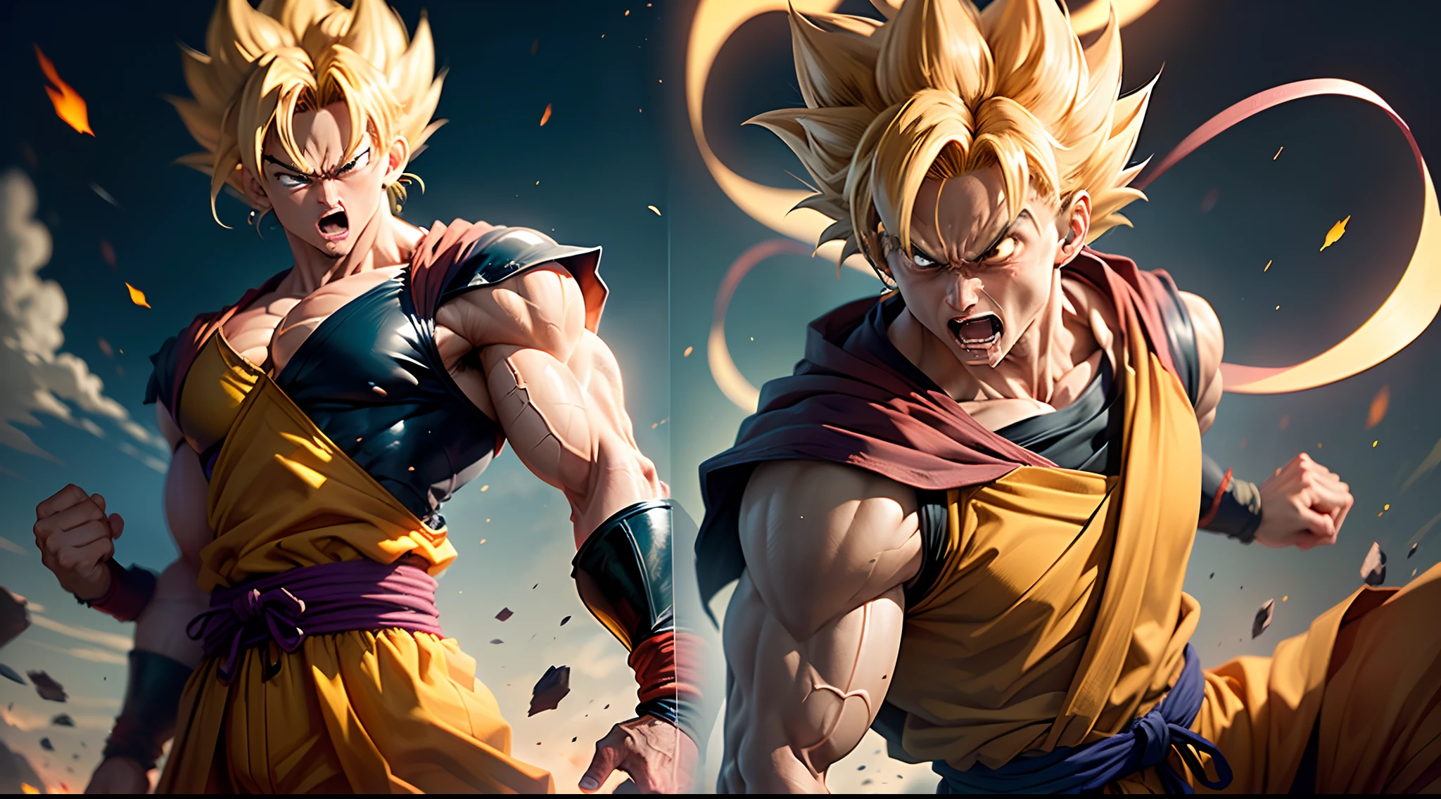 Goku batendo no Saitama