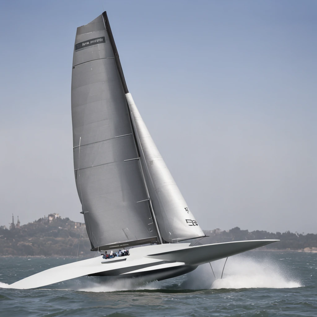 ((Obra-prima)),(((melhor qualidade)),(folha de design de RACING SAIL FUTURISTICO , WITH Foil FOR HYDRODYNAMICS , mesmo BARCO, frente, lado, costas), 插圖, ARTE CONCEITUAL 1 BARCO, SKETCH, Drawn in pencil, PROTOTYPE DESIGN ( fundo branco: 1.3)