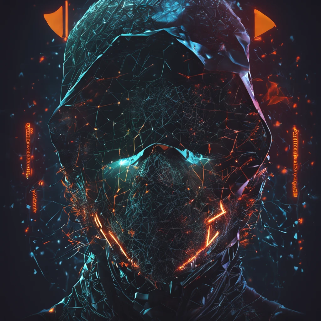 Hacker ,best quality, master part, ultrahigh-resolution, (fotografia realista:1.4), Surrealismo, Semelhante a um sonho,FusionArt, hacker das sombras, magia das sombras, Darkness Control, furtividade, passo da sombra, Umbral spells, hidden blade, binary codes