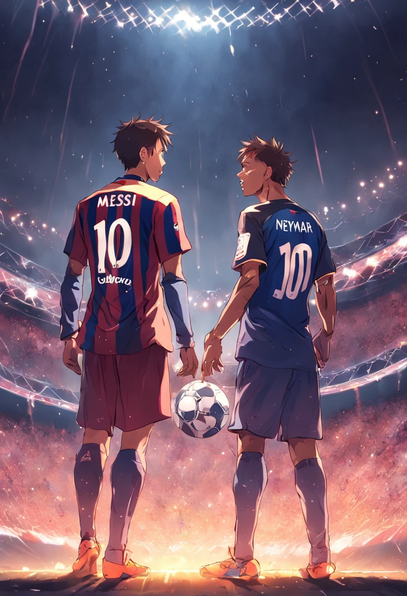 MESSI VS NEYMAR A GUERRA