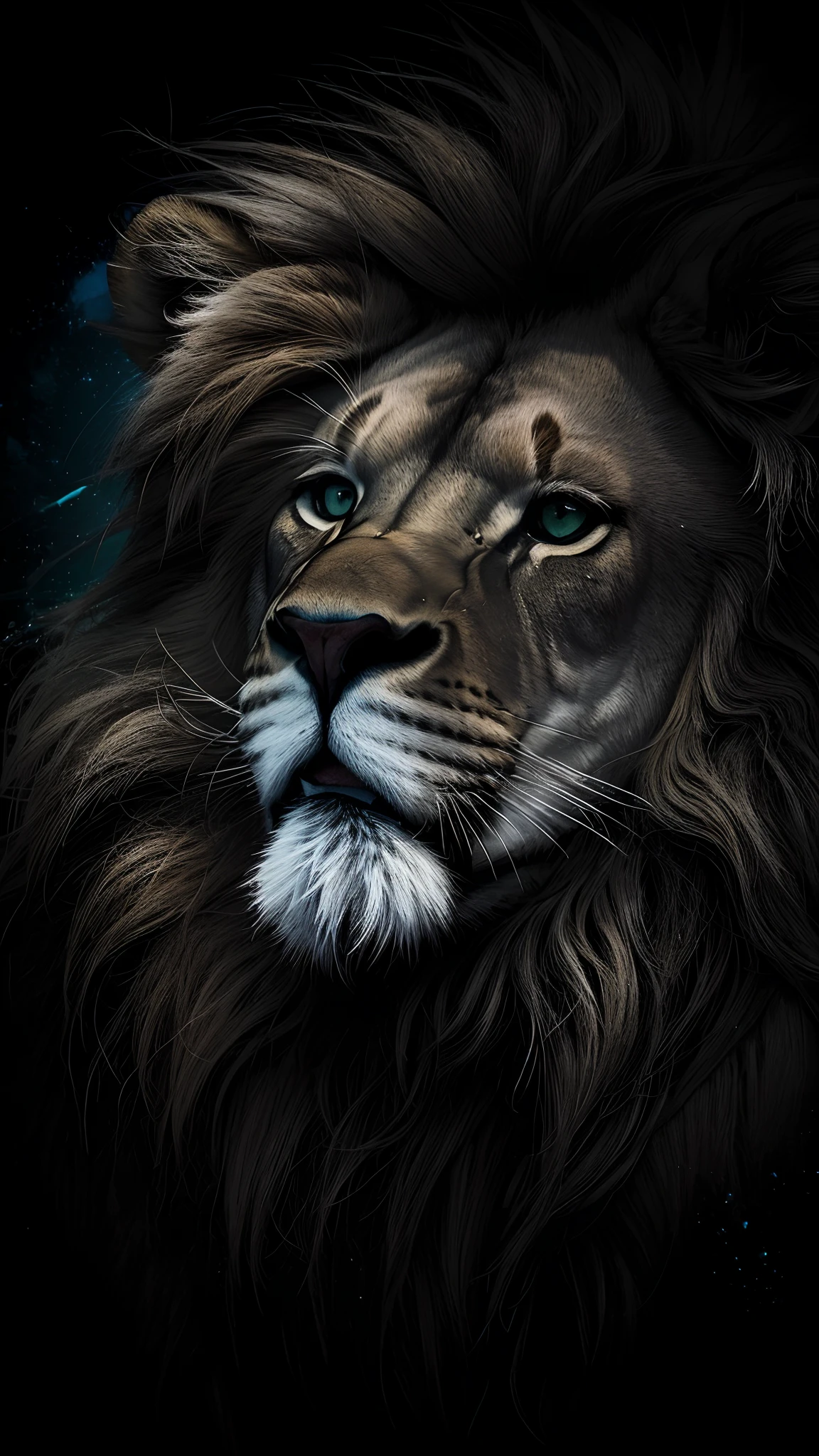 Lion, leone, King, naturais, Natureza, Natureza, Linda, renderizado, fotorrealista, UltraHD, 4k, texturasdetalhadas, sombras detalhadas, cores detalhadas, por do sol, sol se pondo, Sunset, Natureza Linda, fundo preto, por do sol, contraste detalhado, contraste realista, alta resolução, cores detalhadas,