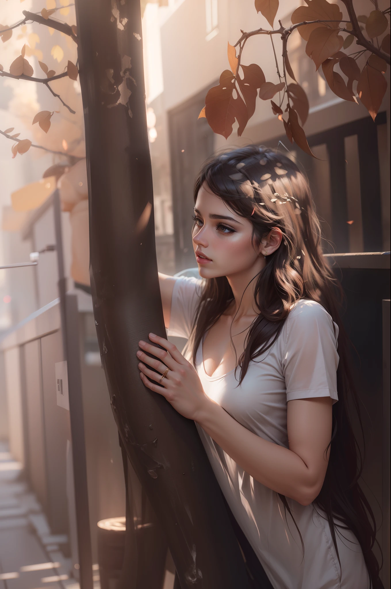 Change background handsome girl, realistic face, 8k, ultra realistic,