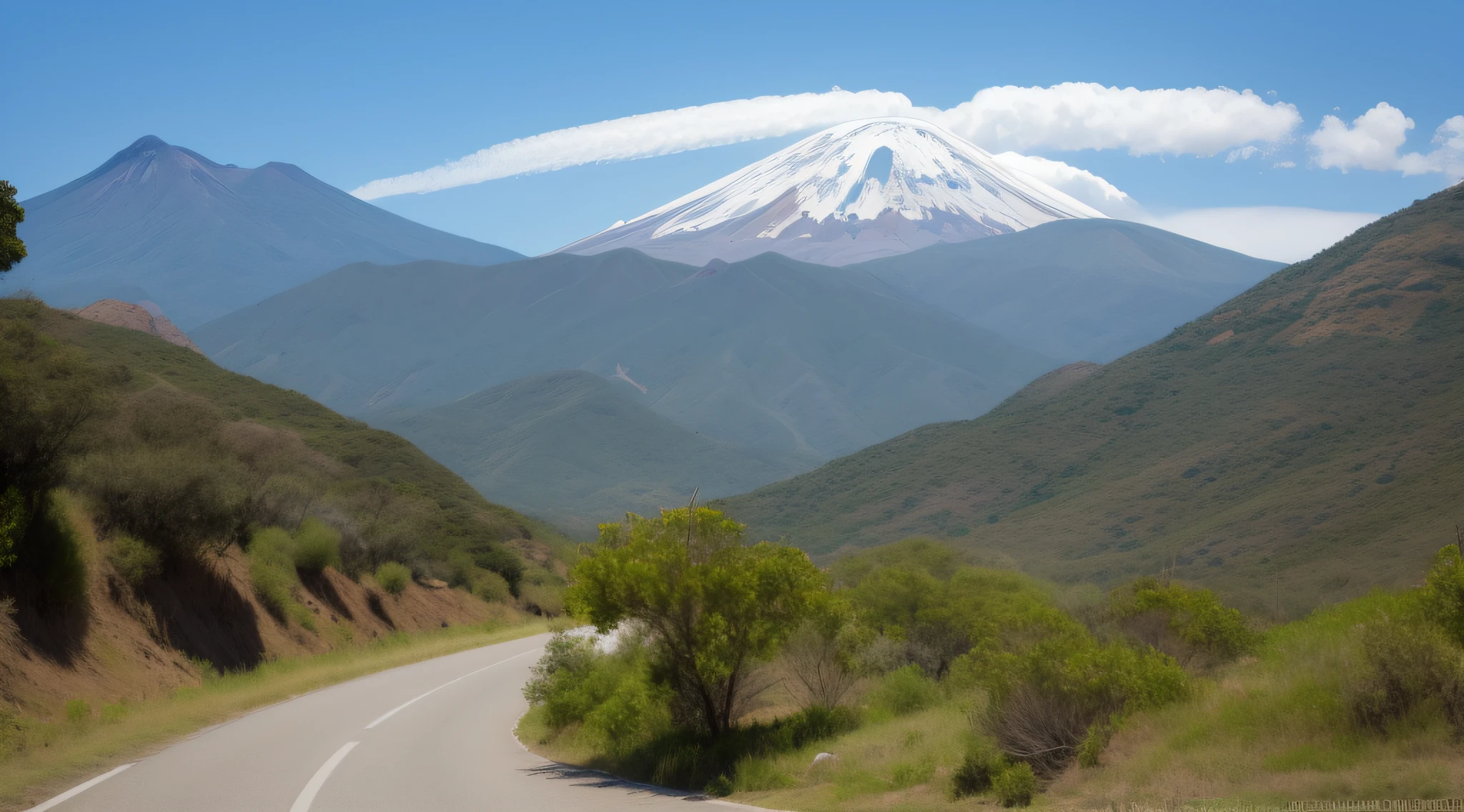 dinosauirios,y de fondo un volcan