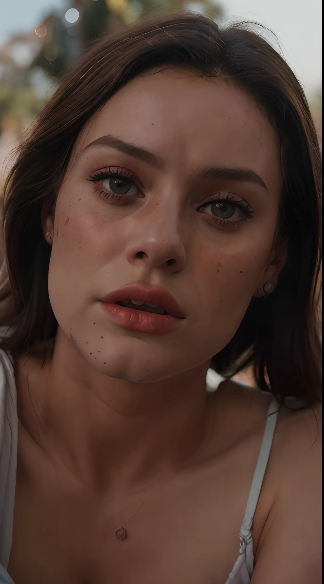 (Close-up, fotografia editorial de uma mulher de 21 anos), (Rosto altamente detalhado:1.4) (sorrir:0.7) (fundo dentro escuro, Moody, estudo privado:1.3) Pov, Directed by: Lee Jeffries, Nikon D850 |, filme fotografia de stock ,4 Kodak Portra 400 ,camera f1.6 lentes ,cores ricas ,hyper realistic ,textura realista, dramatic lighting , cinestill 800,