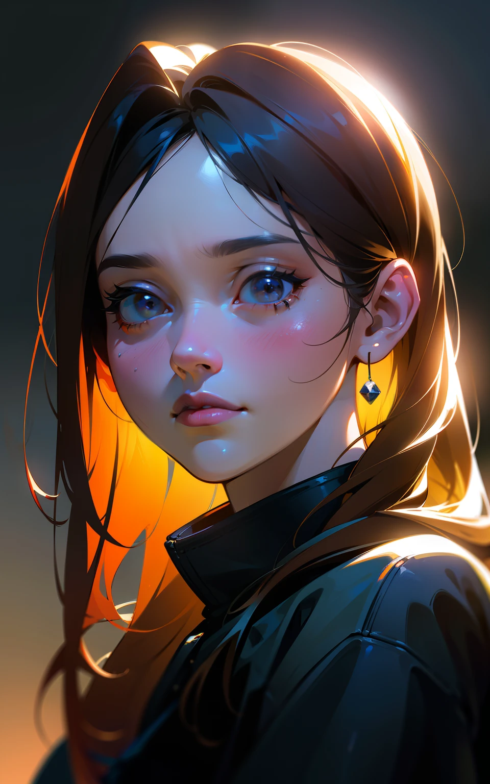 (8K, RAW, professional, best quality, masterpiece:1.2), (realistic,photorealistic:1.37), ultra-detailed, (portrait), (highest detailed skin:1.2), (highest detailed face:1.2), cinematic lighting, 1girl,