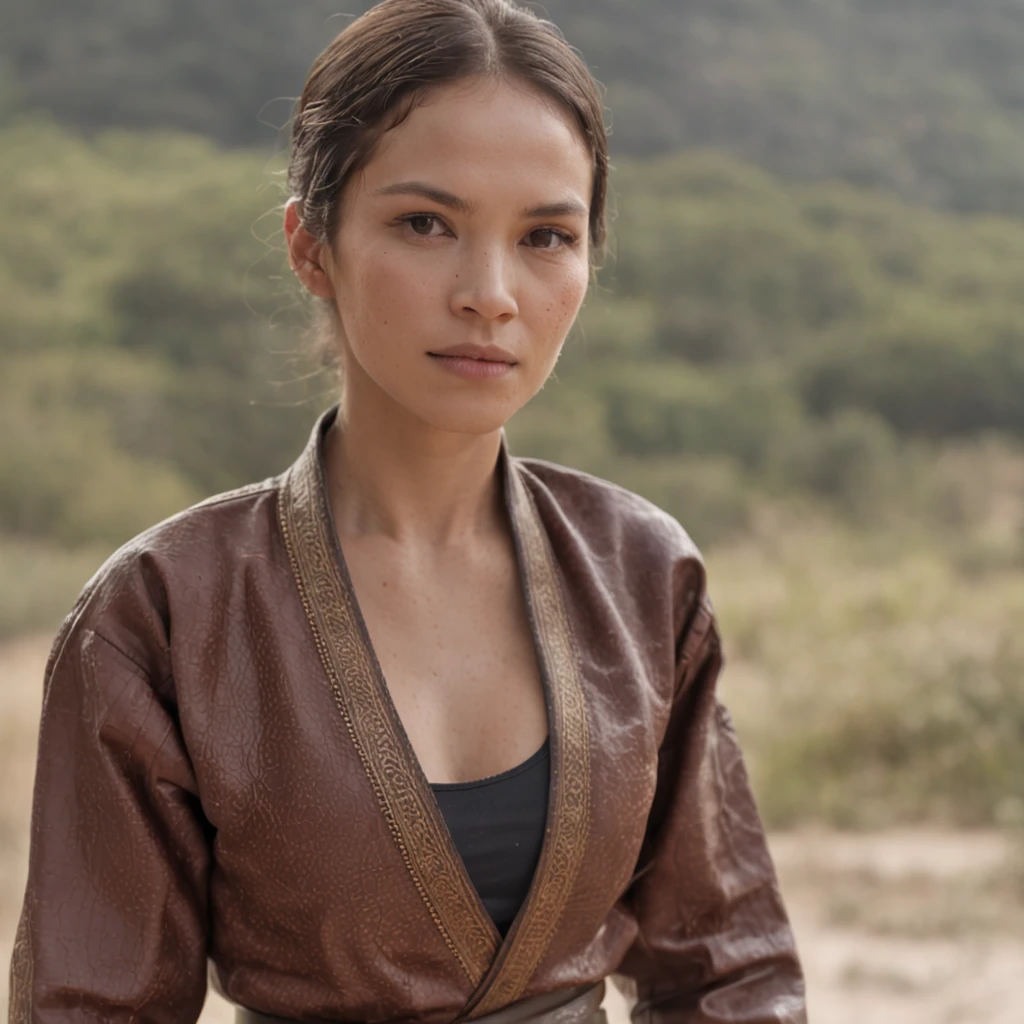 Seu treinamento ficava cada vez mais intenso, but Lara was unfazed.
She was willing to go all the way.
Meses se passaram, e Lara se tornou uma das melhores alunas do Sr. Kim. Ela havia se transformado em uma verdadeira defensora.Lara realized that Hapkido wasn't just a martial art, mas uma maneira de viver. She learned the importance of always being prepared and trusting herself.