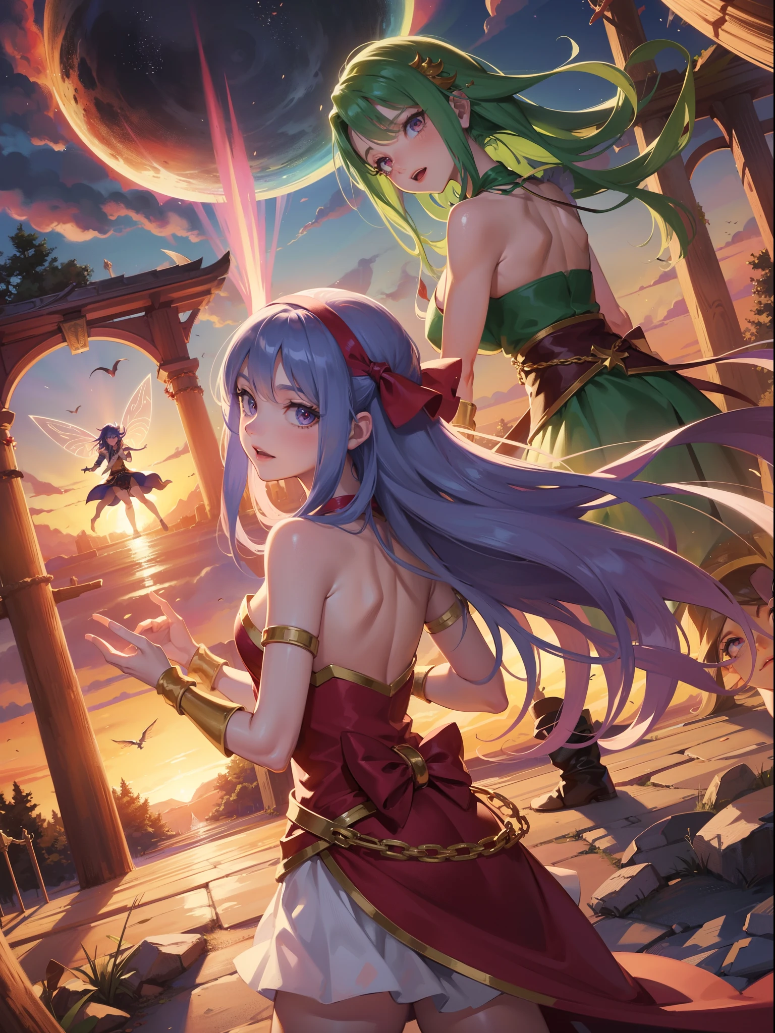 "Fairy tail fanfiction: A captivating tale of magic, friendship, and adventure. Spellbinding spells, epic battles, and heartwarming moments await. Create a rich and immersive world filled with unique characters, mystical creatures, and breathtaking landscapes. Let your imagination soar as you weave a story that will transport readers to the enchanting world of Fairy Tail."