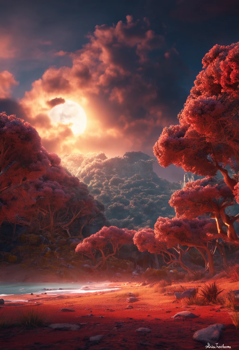 Um nascer do sol, symbolizing a new beginning after darkness.