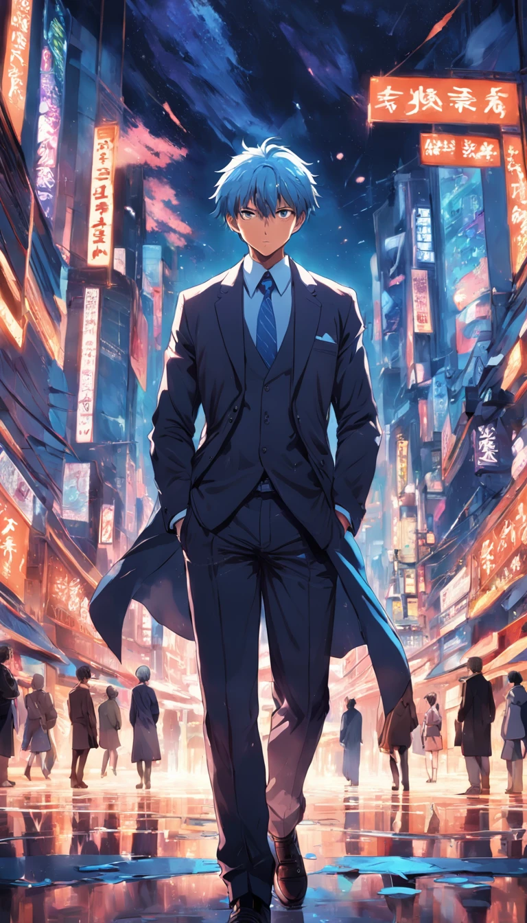 a business man, solo