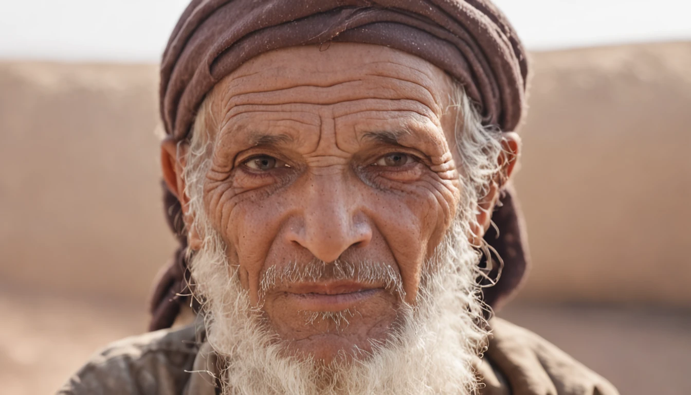 In the biblical setting, in a dusty little village on the banks of the Jordan River, lives a man whose life is marked by a unique and challenging condition. His name is Ezekiel, And he is known throughout the region as "Ezequiel, The man with the parched hand". Ezekiel's physical characteristics are remarkable. His right hand is parched from birth, a condition that makes you look different from other members of the community. His hand is dry and wrinkled, incapaz de realizar tarefas simples, like holding a scythe or tying a knot.