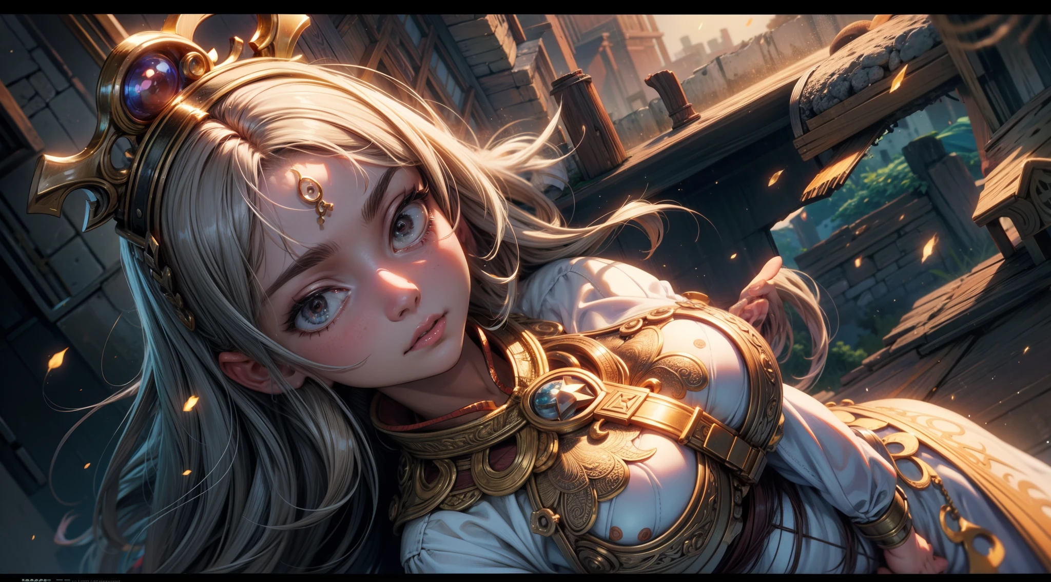Stable Diffusion prompt: two sorceresses, big breasts, big hair, big hips, bejeweled bodies, henna mystic symbols, cast a ritual to summon a fiery tiger demon, set in ancient ruins, (best quality, 4k, 8k, highres, masterpiece:1.2), ultra-detailed, (realistic, photorealistic, photo-realistic:1.37), HDR, UHD, studio lighting, ultra-fine painting, sharp focus, physically-based rendering, extreme detail description, professional, vivid colors, bokeh, portraits, landscape, horror, anime, sci-fi, photography, concept artists, vibrant color palette, mystical light, eerie atmosphere