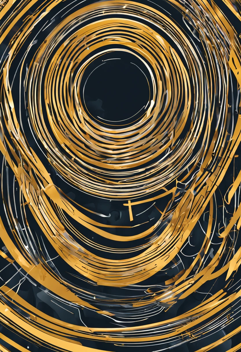 criar um plano de fundo com cores dourada e prateada de forma circular