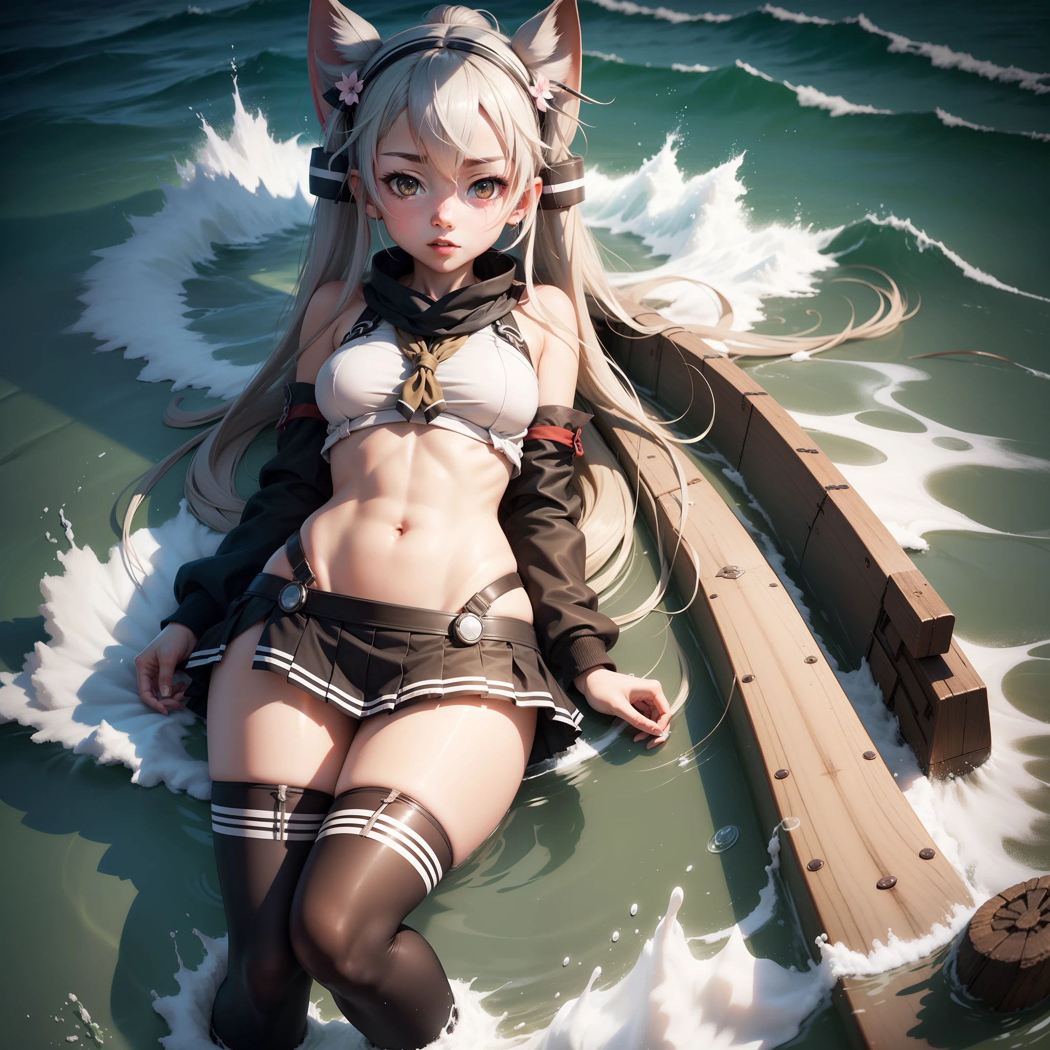 Amatsukaze, , kancolle, ultra realista, calcinha