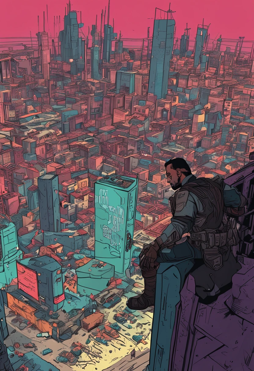 Cyberpunk Civil War scenario