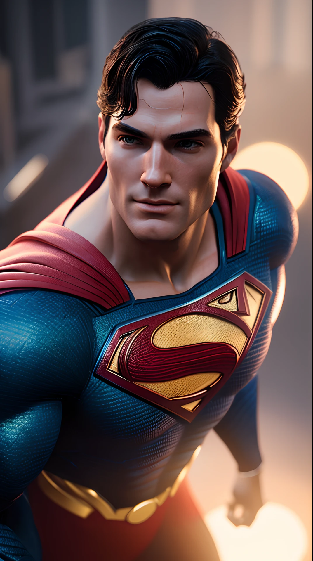 superman, photography, soft lighting, soft details, octane, artstation trending, ultra high detail, ultra realistic, cinematic,16k