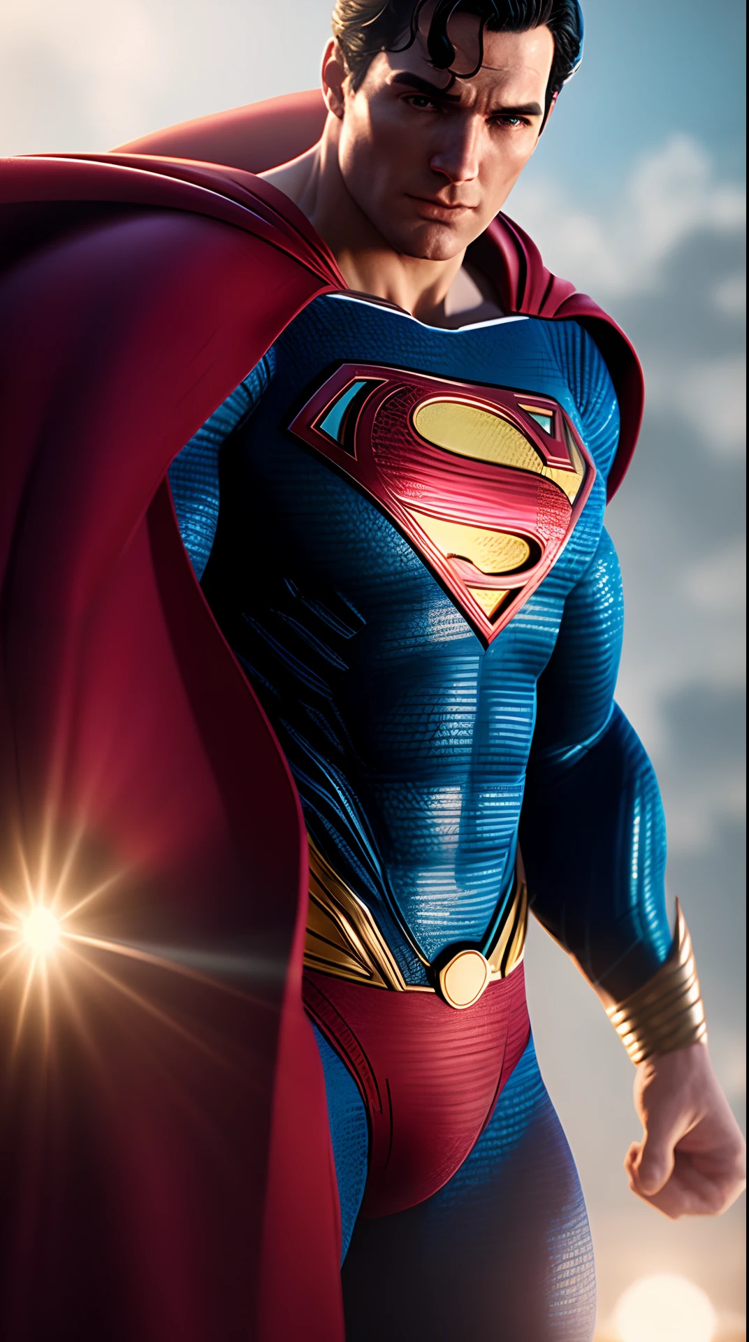 superman, photography, soft lighting, soft details, octane, artstation trending, ultra high detail, ultra realistic, cinematic,16k