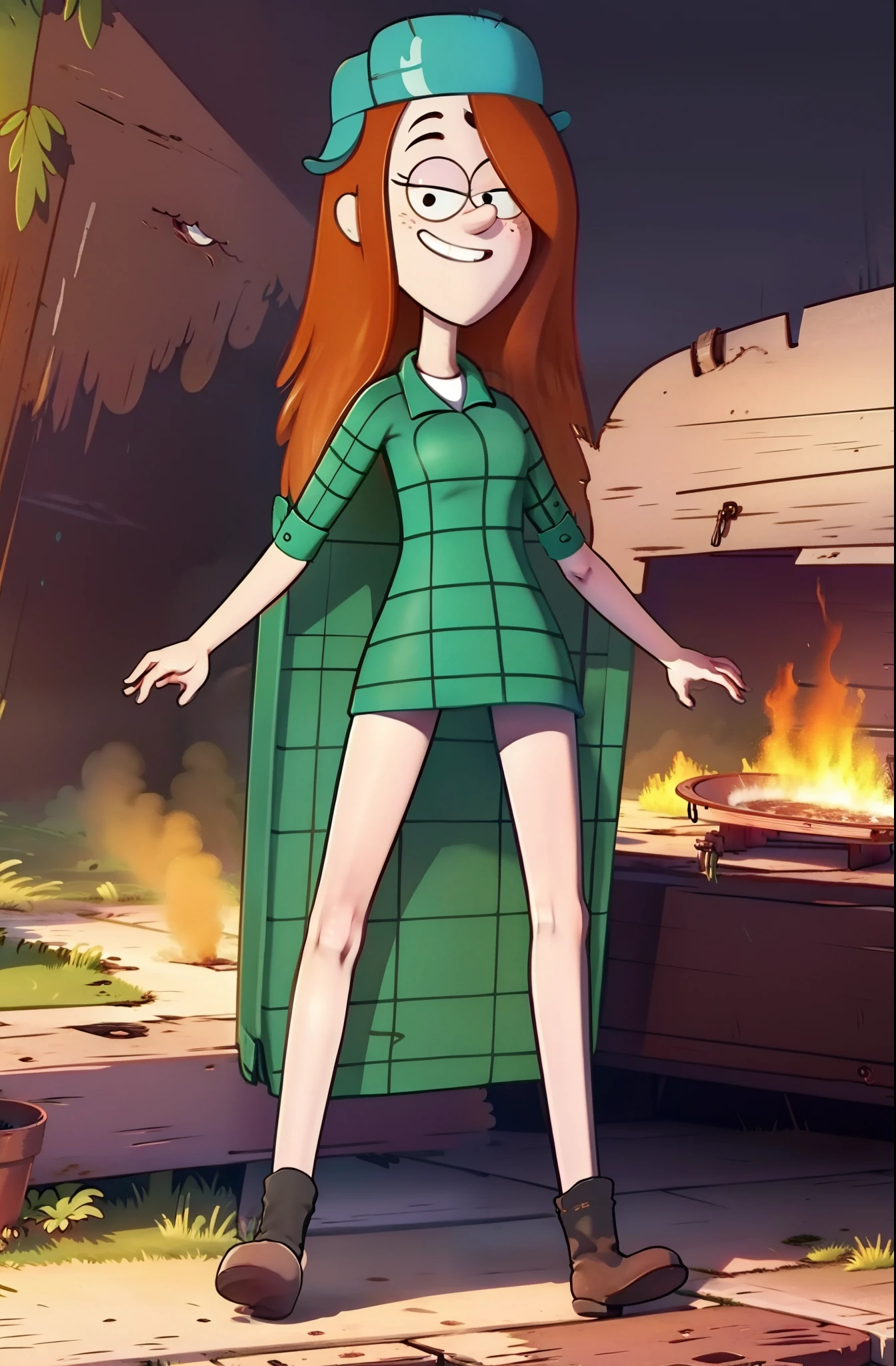 wendygf,smile, full body,