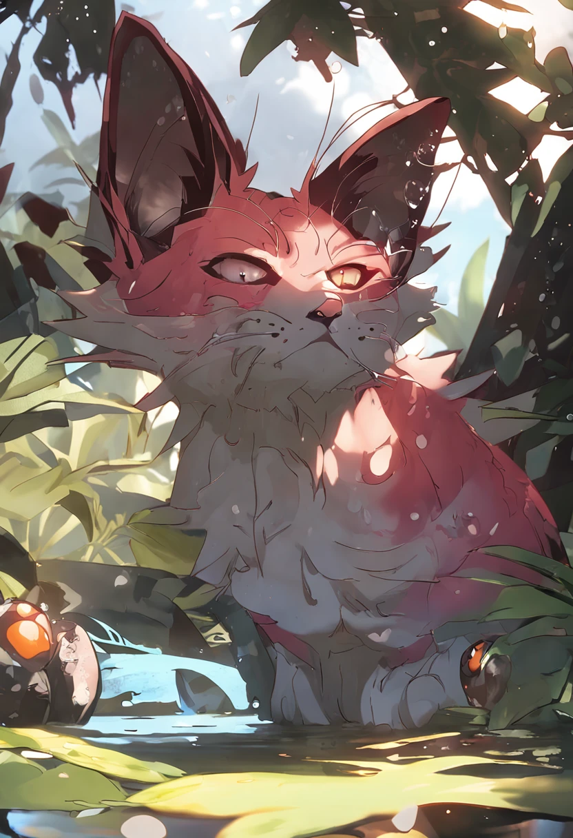 masterpiece, top quality, best quality, official art, beautiful and aesthetic:1.2), (1girl:1.4), showing wet pussy