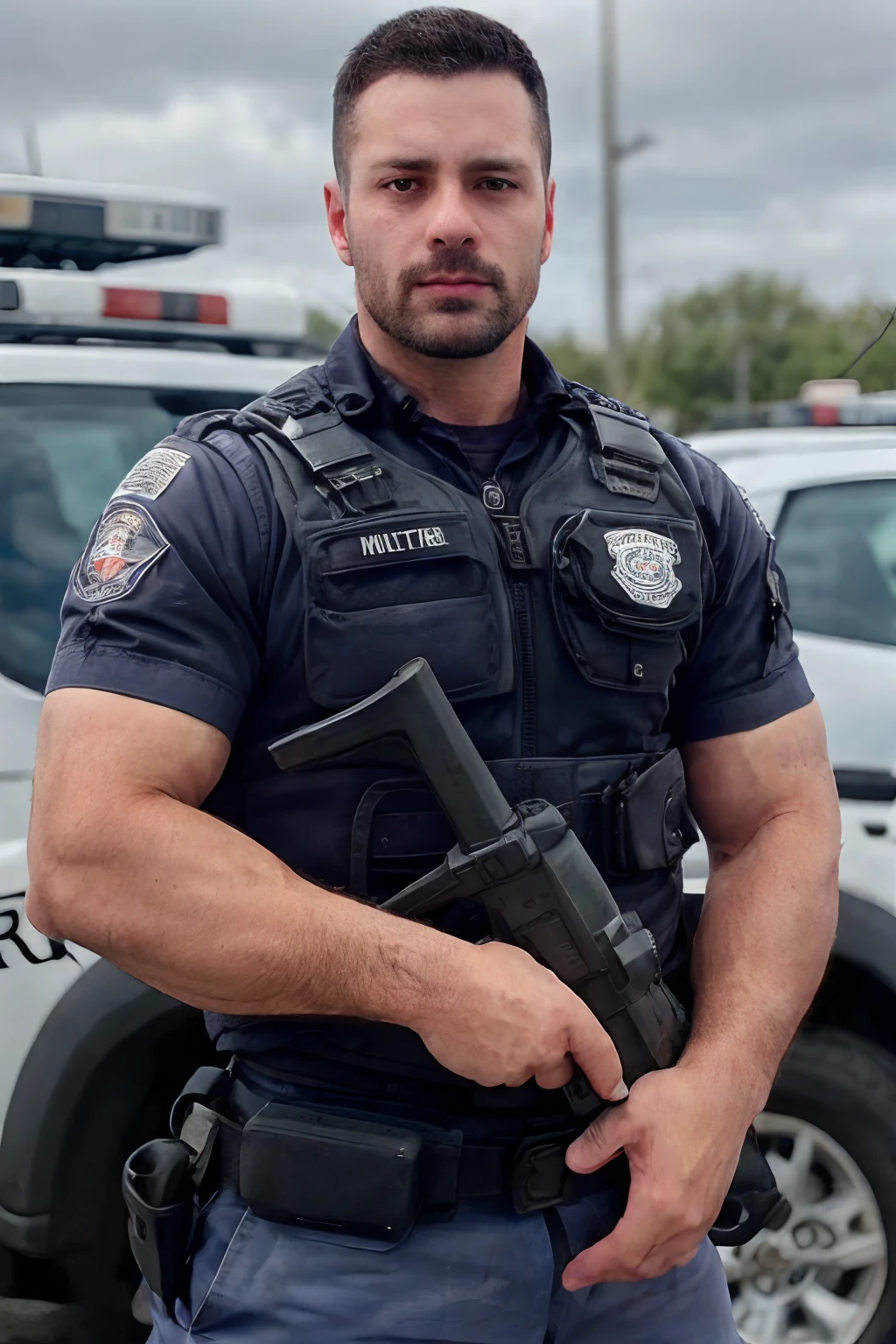 macho, Realistic,  police,