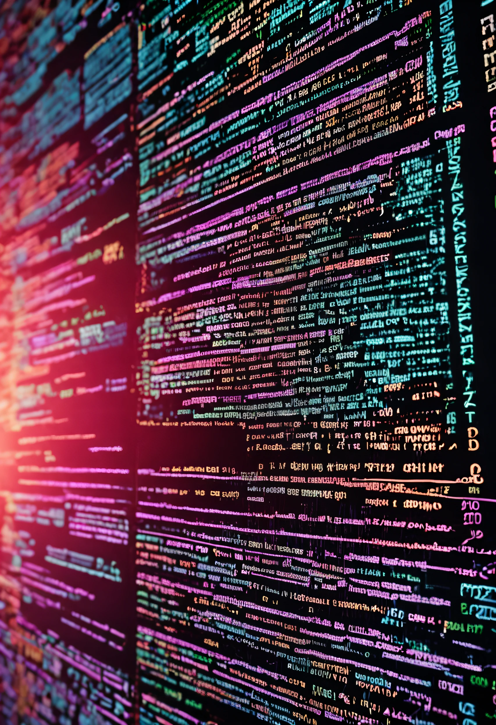 programming source code written on a computer screen.