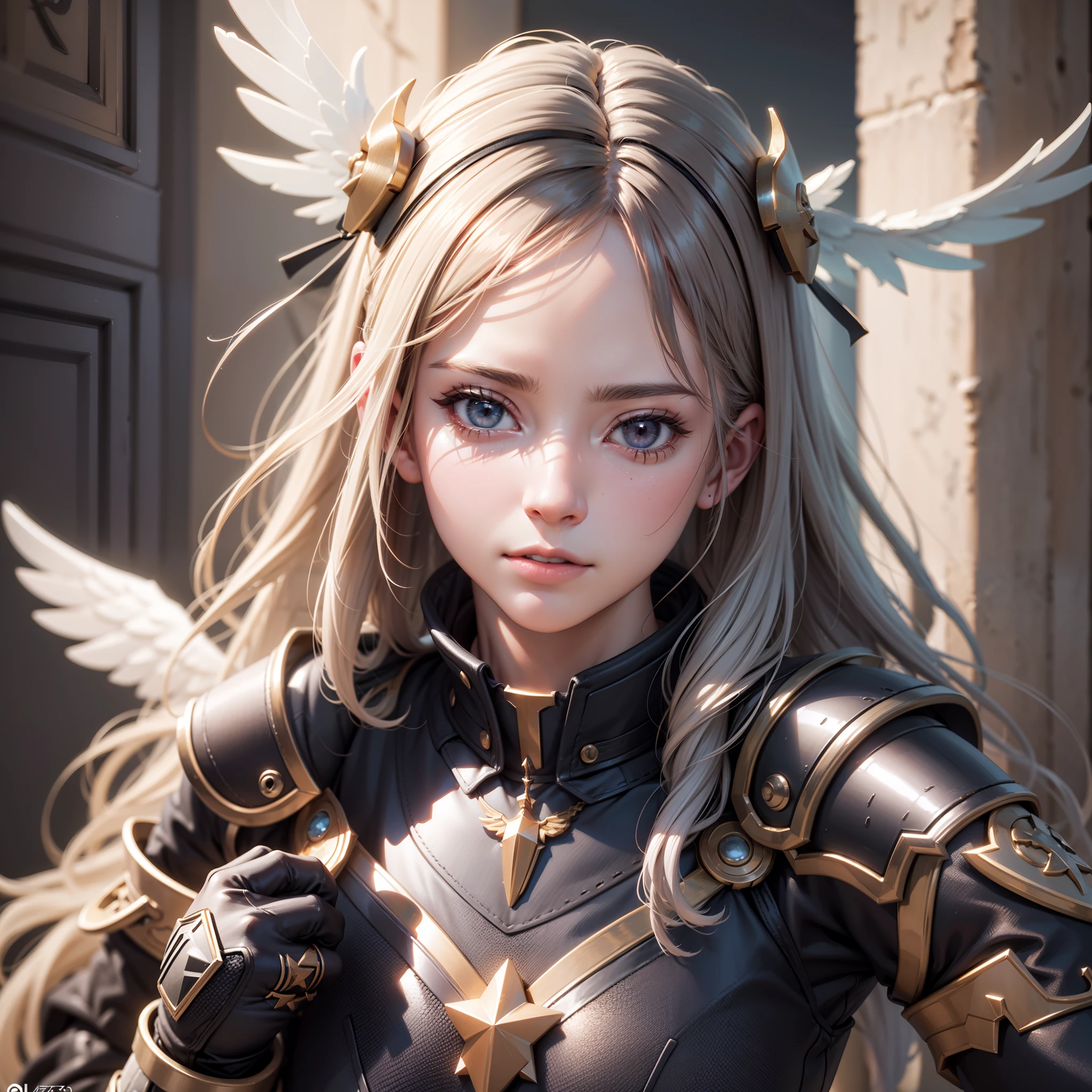 angelic warrior::4 hyper-realistic ::5 detailed character expressions :: 3 Ultra-detailed Quality 3D Octane Render :: volumetric lighting :: --ar 9:16 --quality 2  --s 750 --niji 5