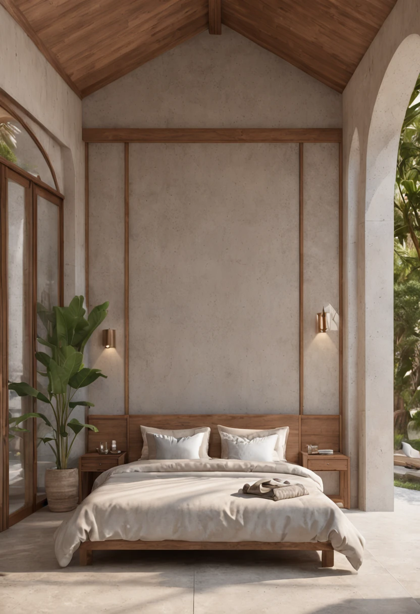 a luxury hotel, wooden bungalows, with pool and beach, mantra rendering, true realistic image, artistic rendering, exterior type, realistic rendering, award winning rendering, realistic physical rendering, architectural rendering, V-Ray, V - Ray, a photorealistic rendering , high quality rendering, v-ray, portrait photo, realistic image