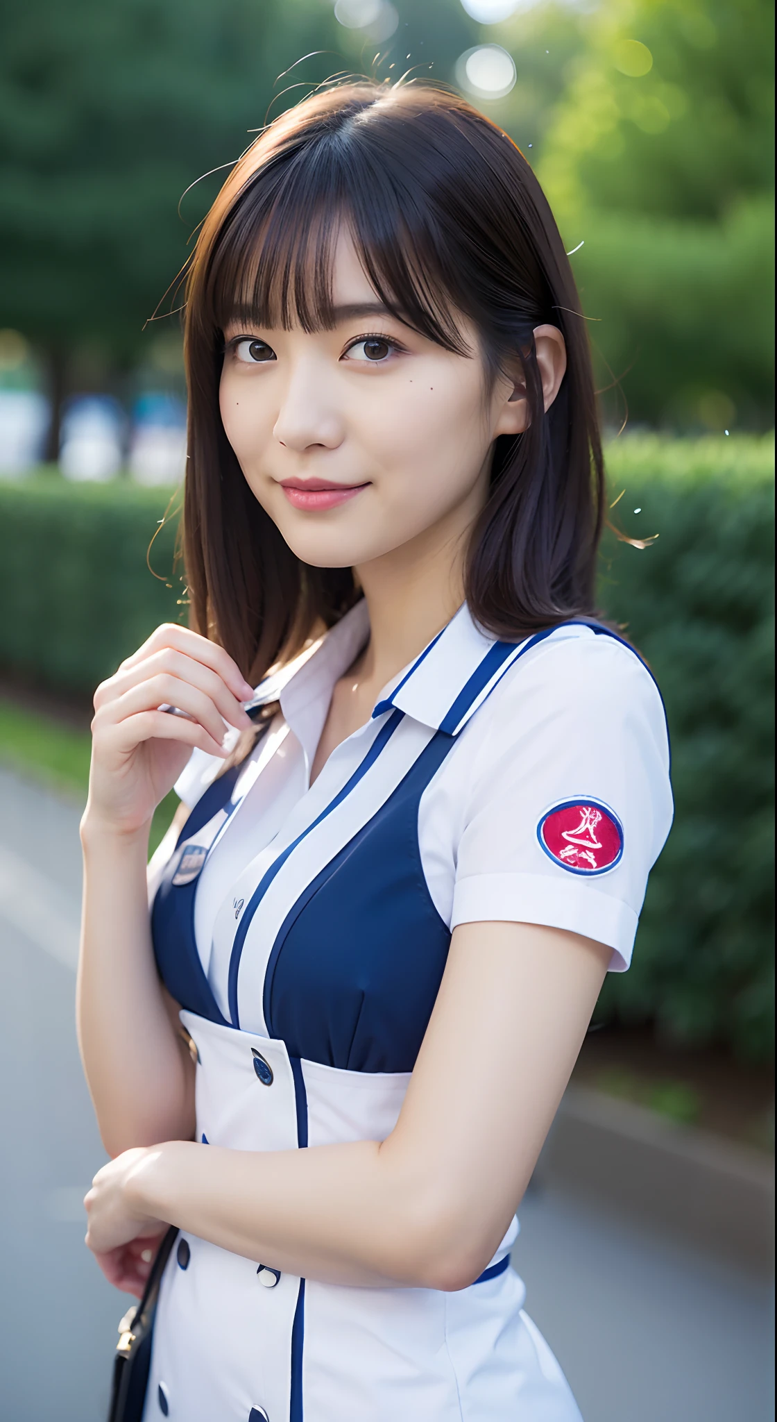 Wear cabin attendant clothing、Flight attendant clothing