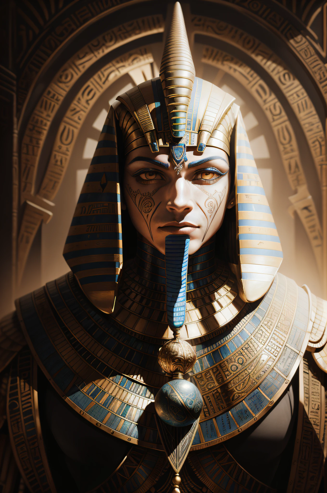 biomachine:1.3, (Egyptian Thoth:1.2), (colorido:1.2), Hans Giger, (zentangle:1.2), granulado, extremamente detalhado, detalhes intrincados, dynamic lighting, fotorrealista, luz natural, baixo h, obra prima, detalhado 8k