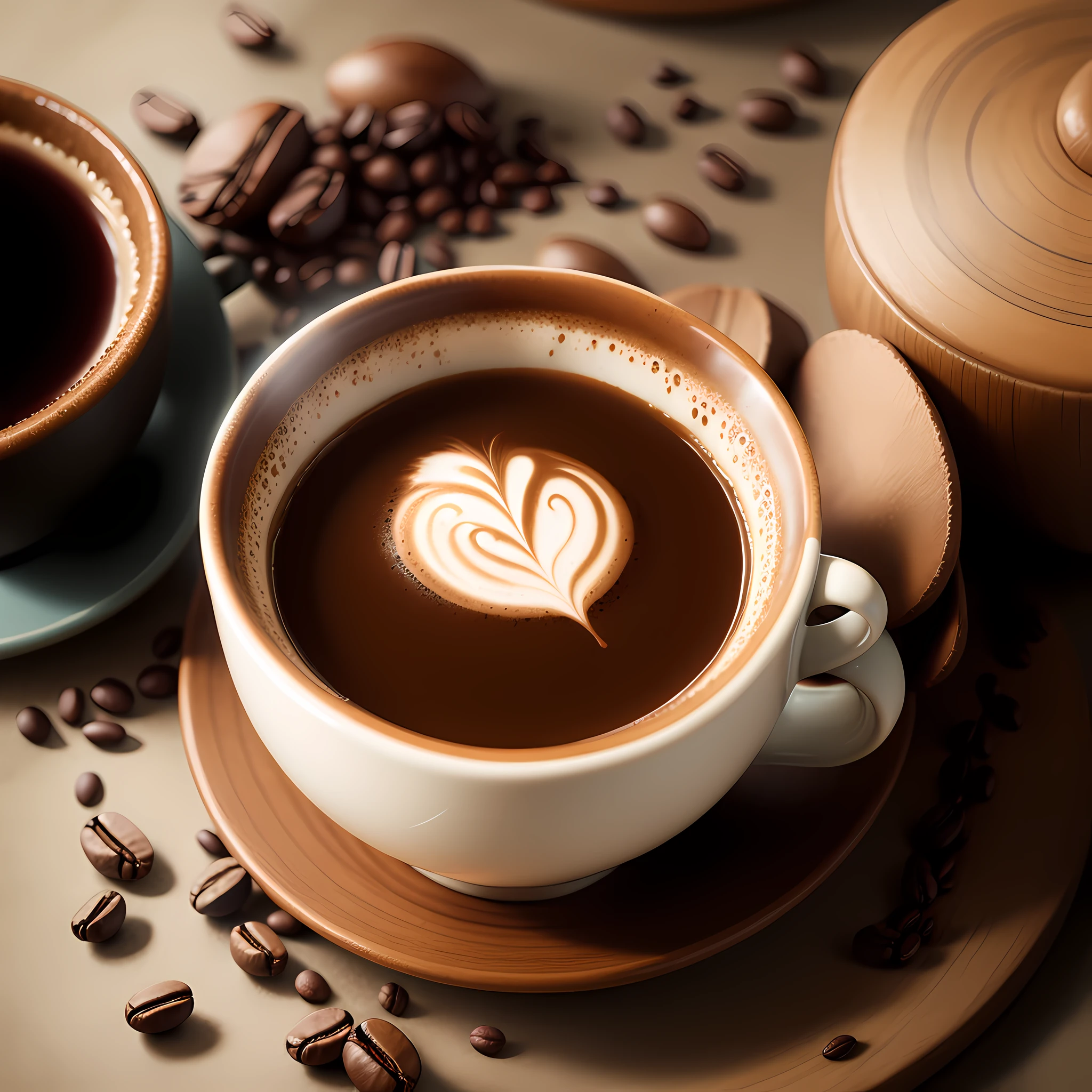 Fragrant coffee