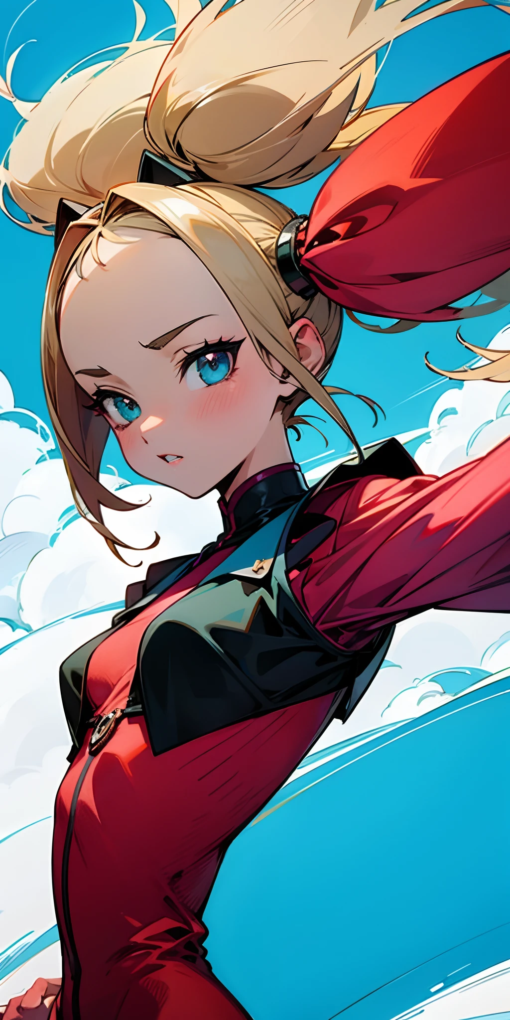 Menina anime peitos