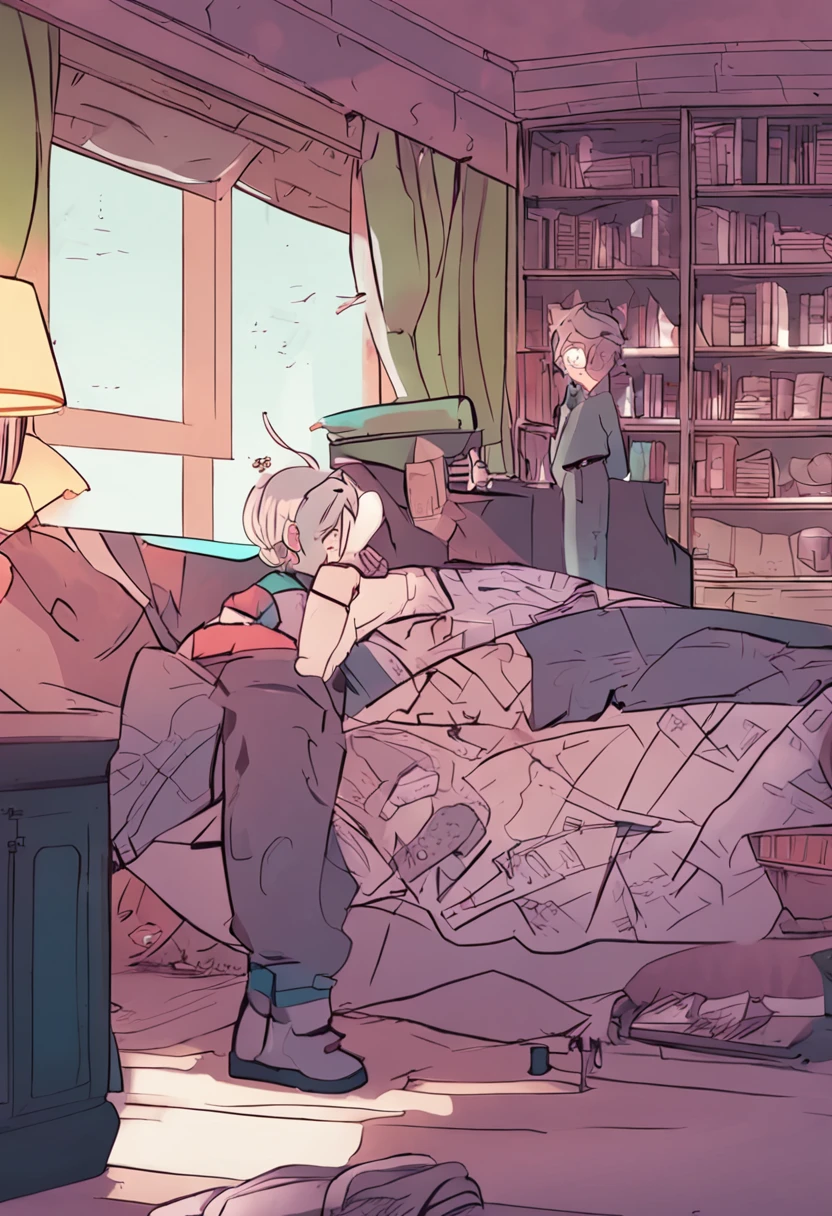 CG quadratic，Kizi，archetype：comic strip《Future Diary》Ri's illness spoils my wife Yuno。The background is beautiful。