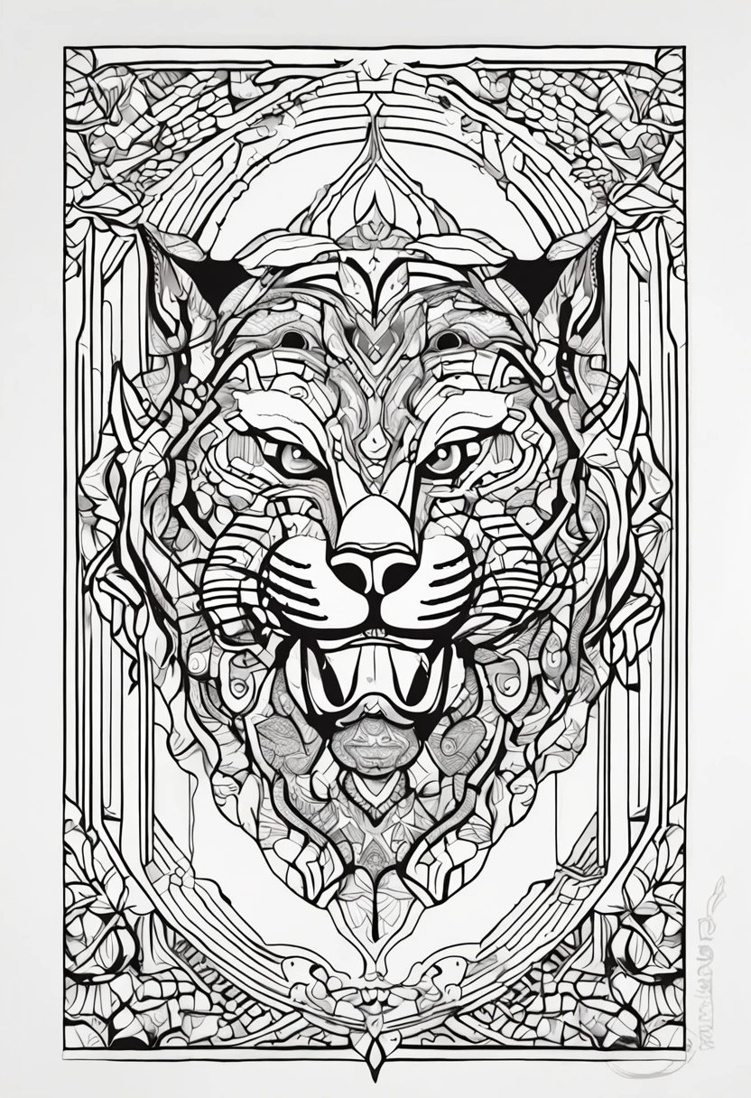 Black and white illustration with strong lines and a 100 appearance% children's coloring page. o desenho deve conter um gato envolvido em mandalas, para ser colorido 100% the hand after printed,  Make sure there is no noise, there are no shadows, no color fill in places to color,  and that the lines are thick and sharp as contour art, (((pose interagindo e se apoiando [em uma objeto|em algo no ambiente]))), Change the aspect ratio to 2:3 e foco em um quadro vertical da imagem."((corpo inteiro):1.5). 16k, UHD, best possible quality, ((best possible detail):1), best possible resolution, Motor Unreal 5, fotografia profissional, ((Batman)), perfeito_Hands, (perfeito:1.2)