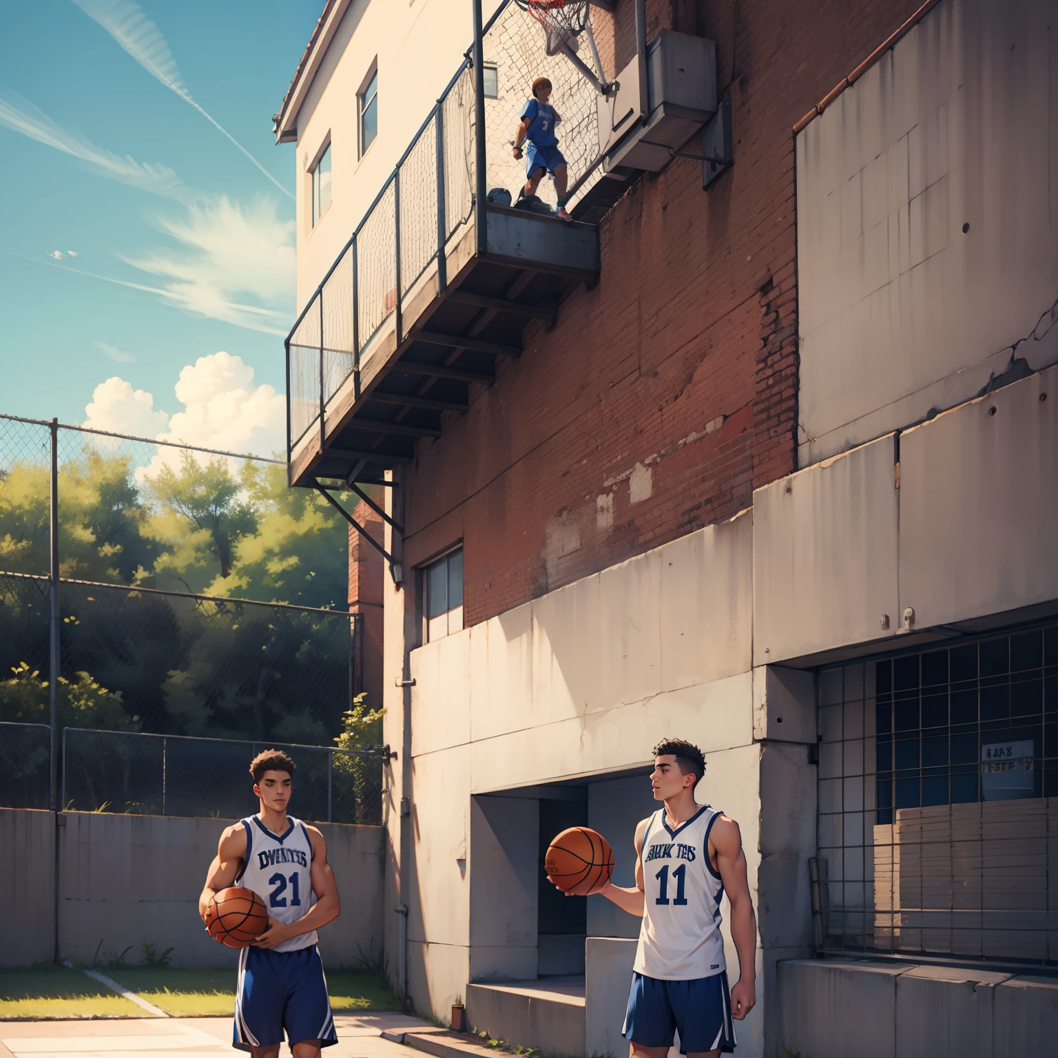 Basketball boys