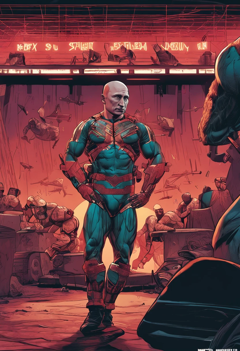 vladimir putin musculoso