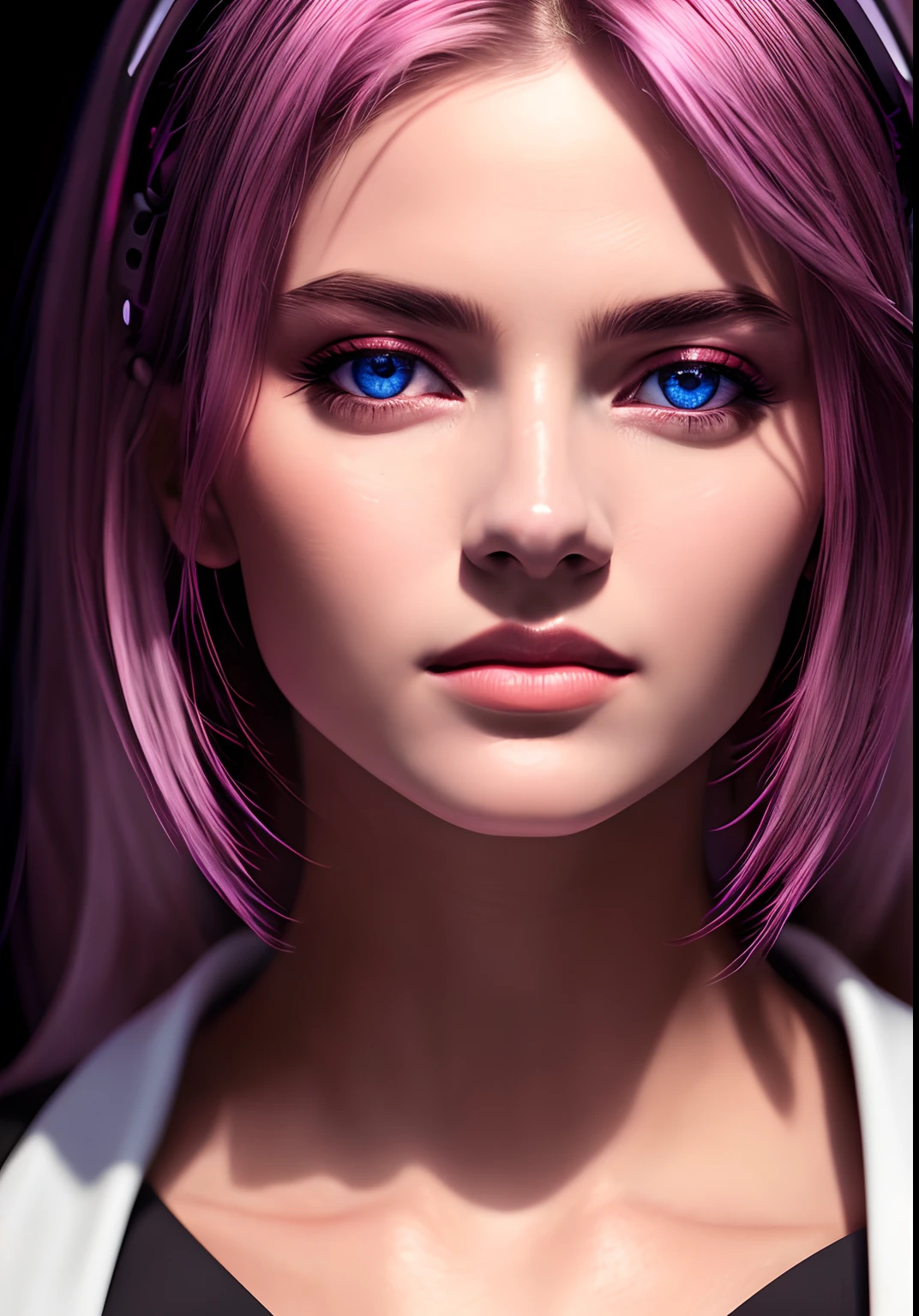 extremely detailed illustration of a succubus, tone mapped, highly detailed, beautiful, small details, ultra detailed, best quality, intricate, hyperrealism, sharp, digital illustration, detailed, realism, 4k, 8k, trending on artstation, good anatomy, beautiful lighting, award-winning, photorealistic, realistic shadows, realistic lighting, raytracing, intricate details, rule of thirds, masterpiece, (illustration:1.1), highres, (colorful:0.9), beautiful face, highly detailed face, cinematic lighting, volumetric lighting, ultra realistic, masterpiece, extremely detailed, nurse, cyberpunk, hospital background, neon lights, half body shot