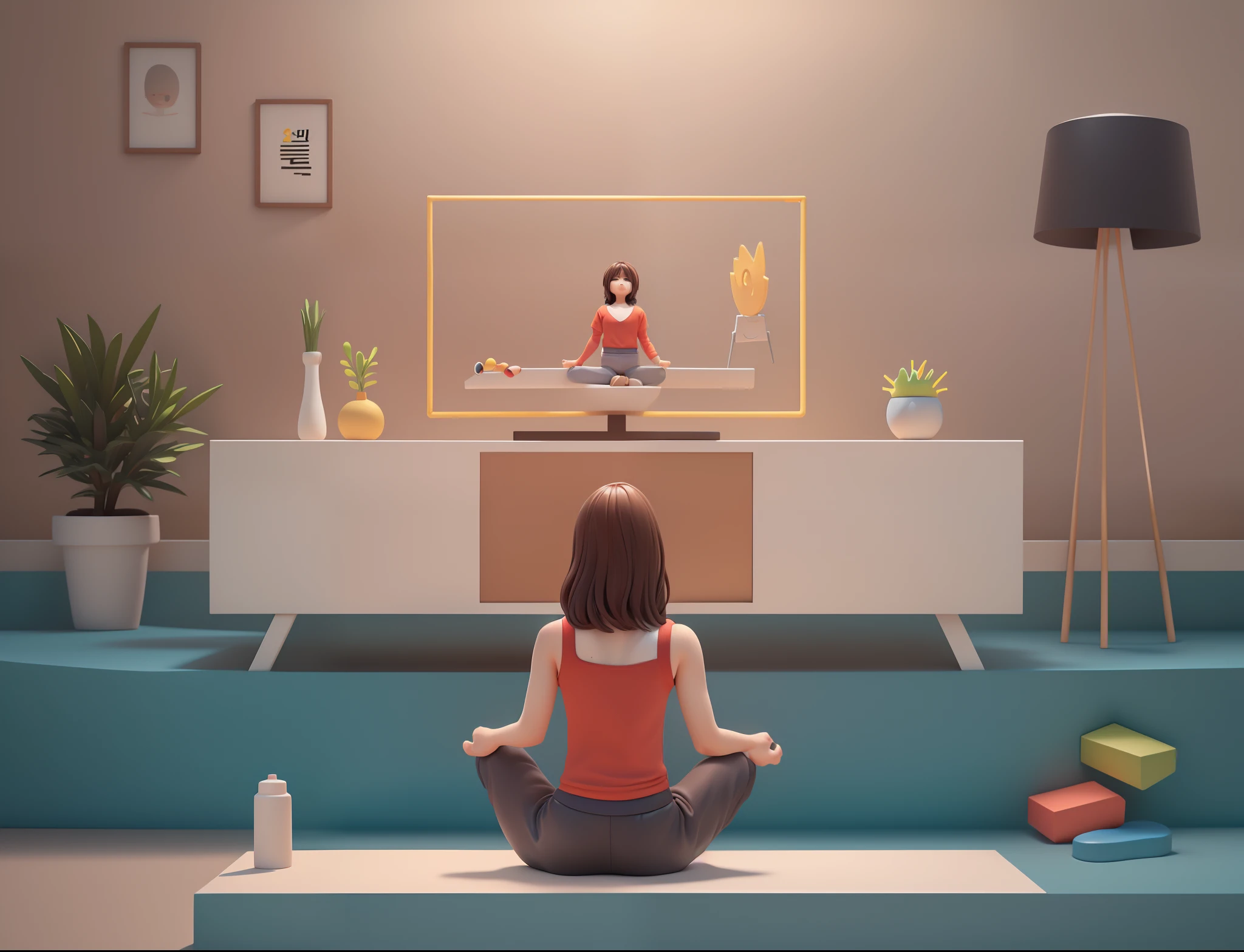 (Pixar 1.23 style) 1 boy ((upper body front, bust shot)), solo, cute ???, brunette, pretty tracksuit, boy, korean child, playground, ((masterpiece, highest quality)), (composite lighting)