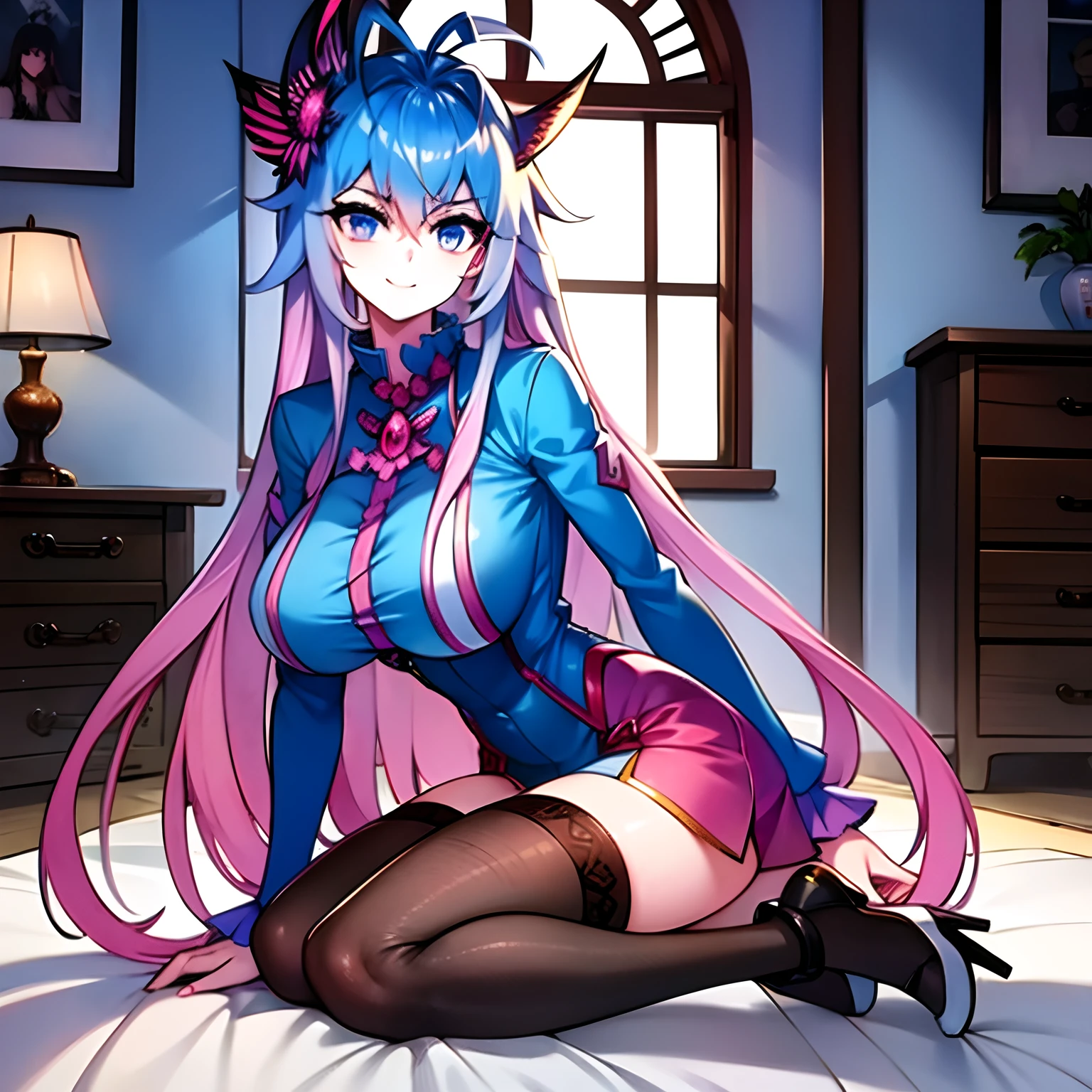 ultra-detailed, extremely detailed,Masterpiece,(Best Quality),(Super Detail),(Very Delicate and Beautiful),((erotic)),full body ,solemn atmosphere, NFSW, tamamo, tre anatomically correct, perfect body, tight thight,(Long hair, (pink hair), twintails, fox ears, Fox tail, one tail), curvy, huge breasts, massive breasts, saggy breasts, Pretty face, perfect face, (full nude, naked, nude), Reddening cheeks, ((Lewd, ahegao)), heart-shaped pupil, wet ski, (((excessive cum, cum on face, cum on body, Sexually suggestive liquid, sperm, cum in pussy, orgasm, woman trembling with sexual climax))), pubic tattoo, girl on top, straddling, leaning backward, cowgirl position, astride, thrusting, sex carrying, sex lift pose, cowgirl lift sex position, cowgirl sex, cowgirl sex position, ahegao, (Make love, Hardcore, pov crotch, amazing penis, very long penis), bed room
